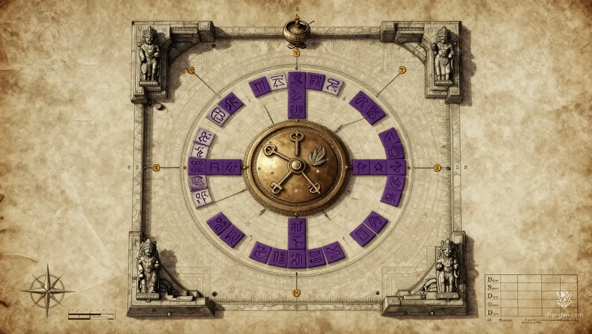 The Fourfold Rite of the Dusk Temple