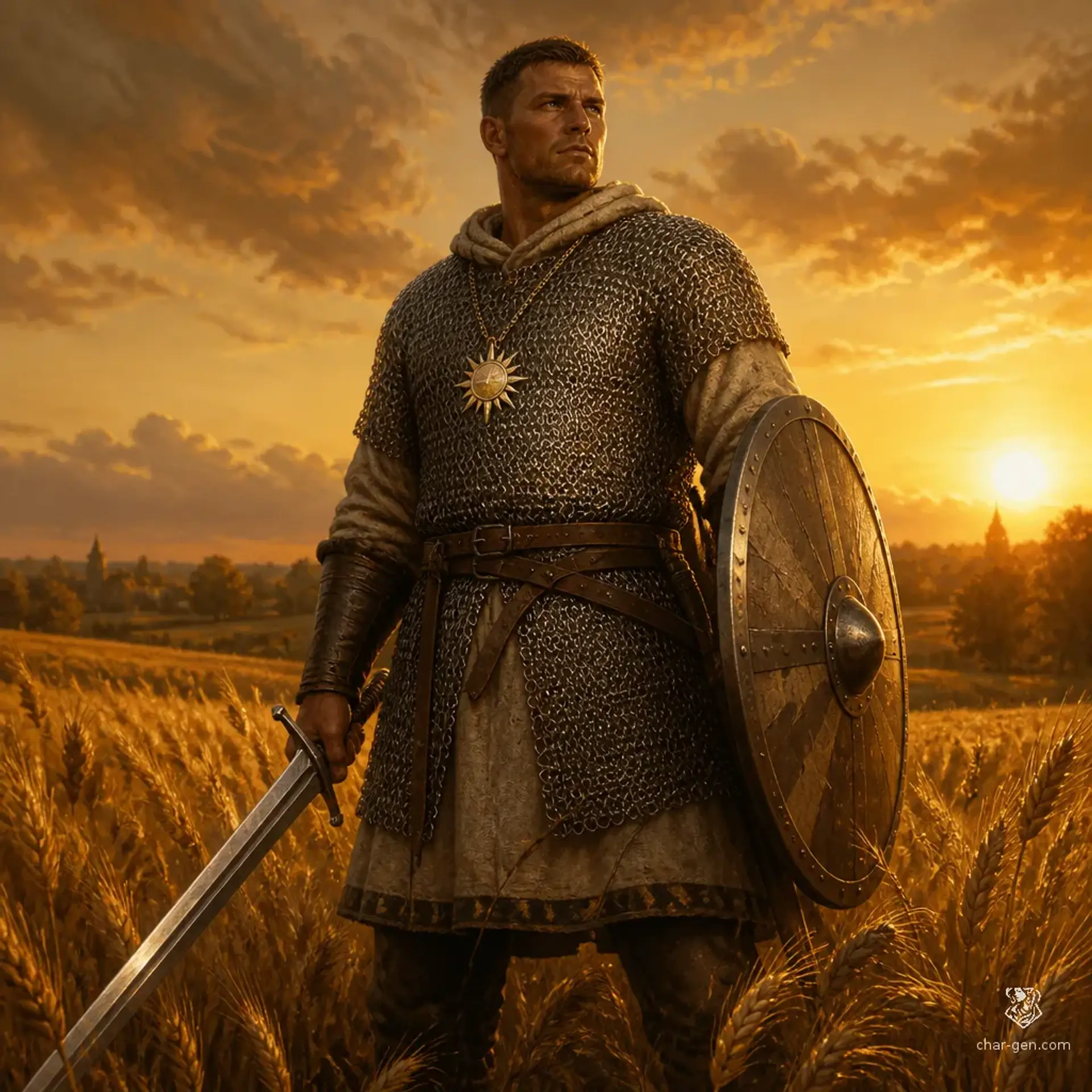 Silas Thorne - AI-generated fantasy Character