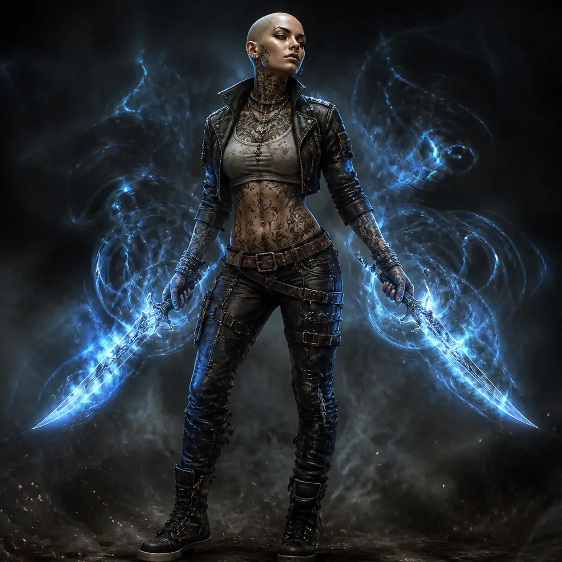 Vexa Vale - AI-generated fantasy Character