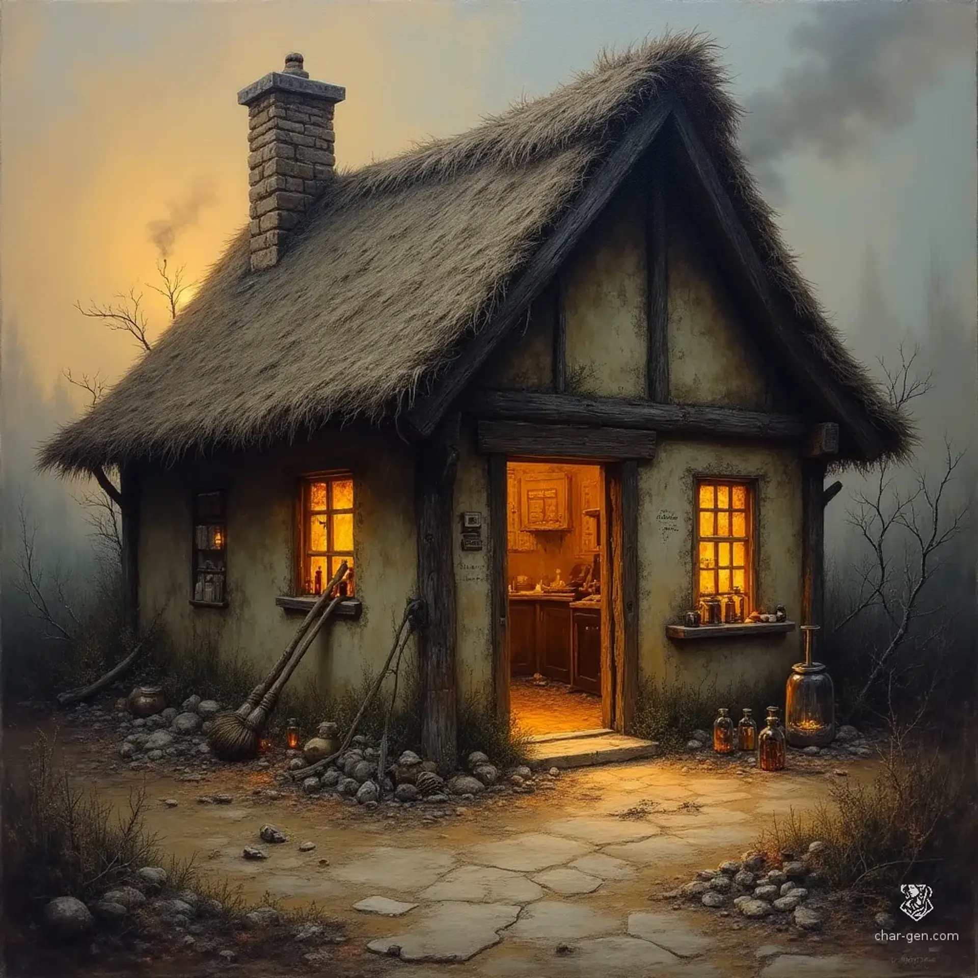 Tallow & Tinctures — Arcana Salvage - AI-generated fantasy Shop