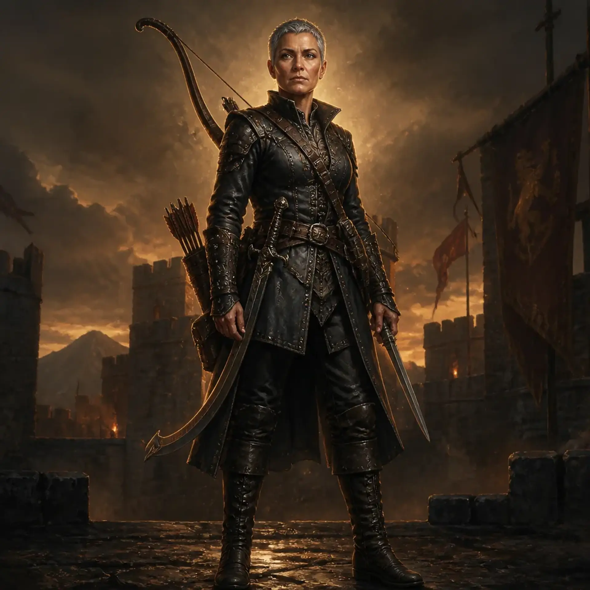 Karina Voss - AI-generated fantasy Character