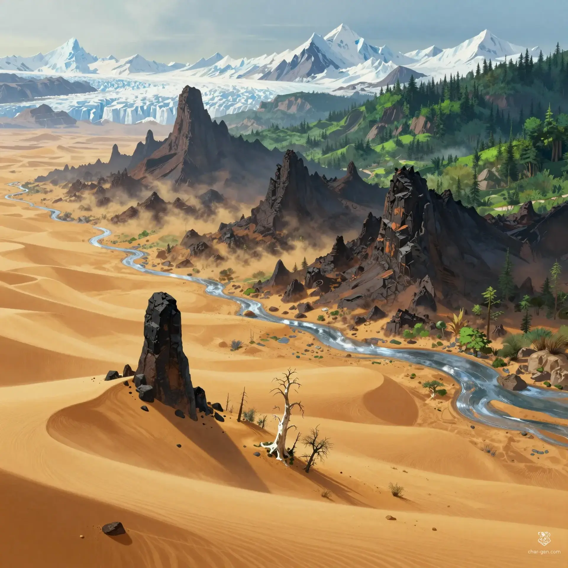 Mathis - AI-generated fantasy Region