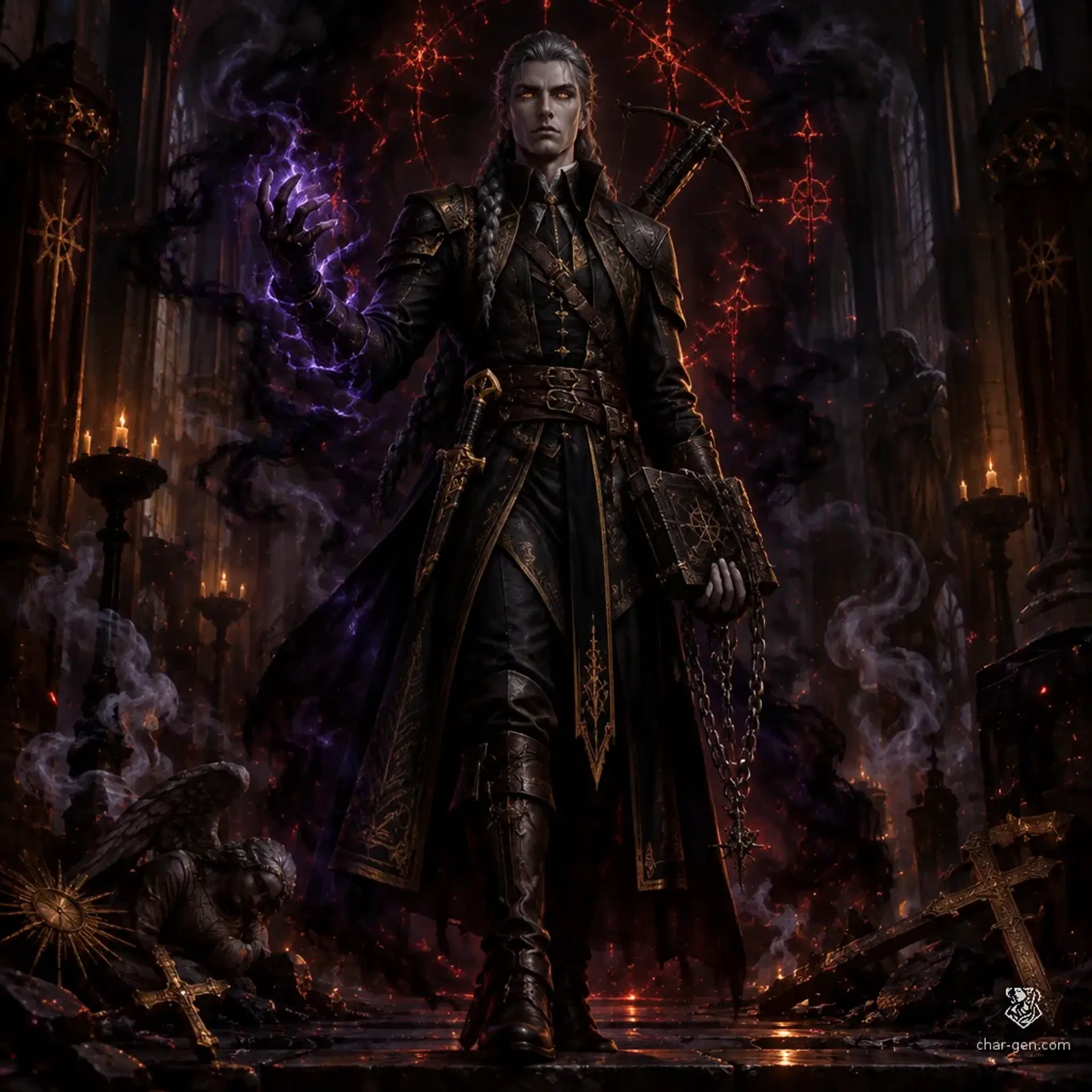 Tet - AI-generated fantasy Character