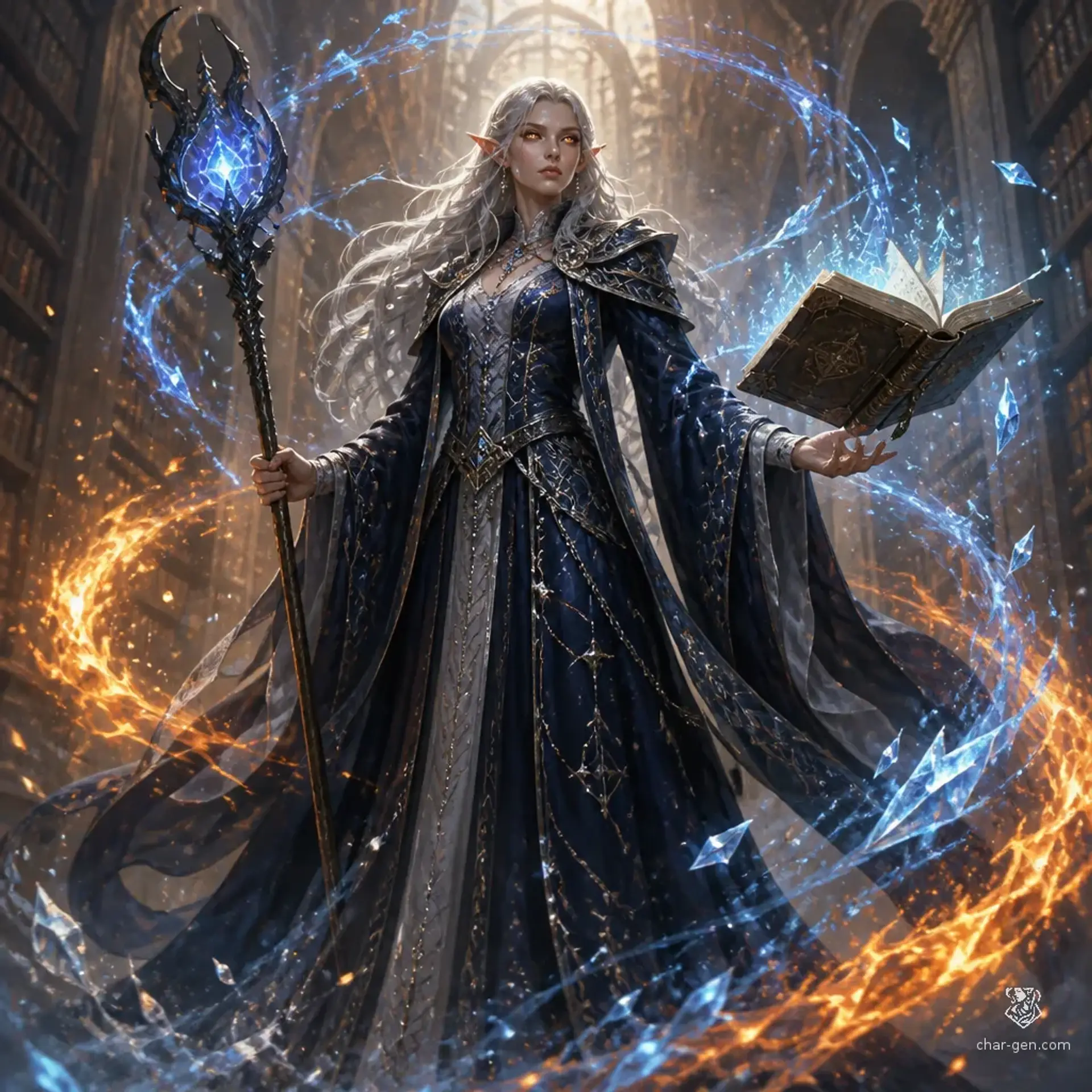 Synesta - AI-generated fantasy Character
