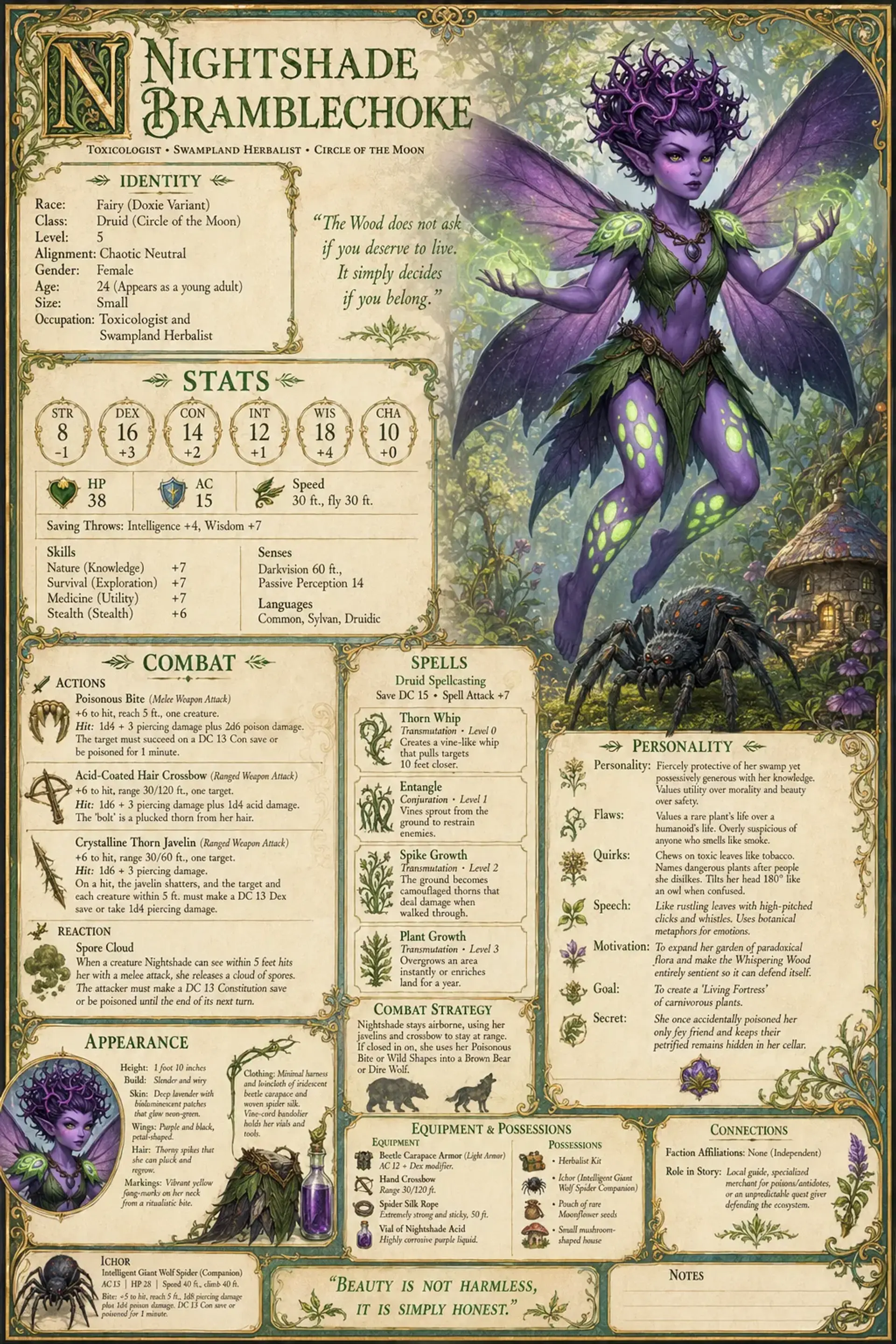 NPC Sheet