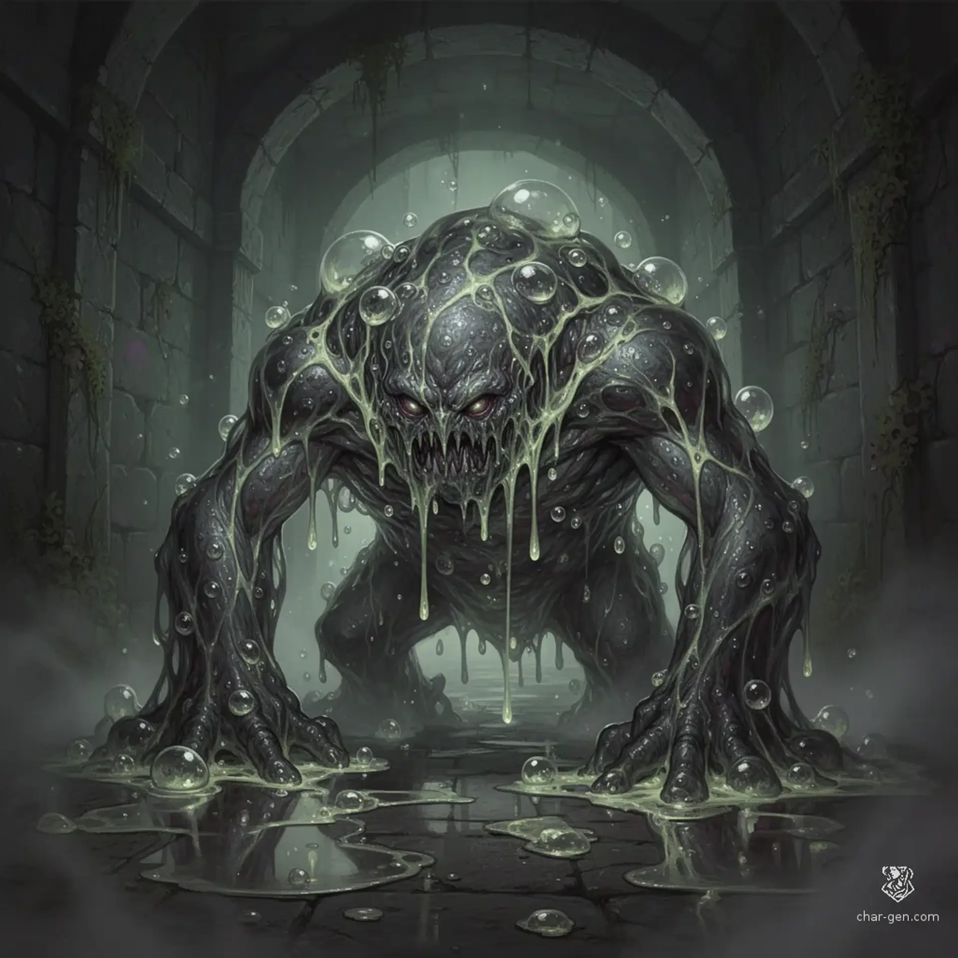 Gloomglue - AI-generated fantasy Monster
