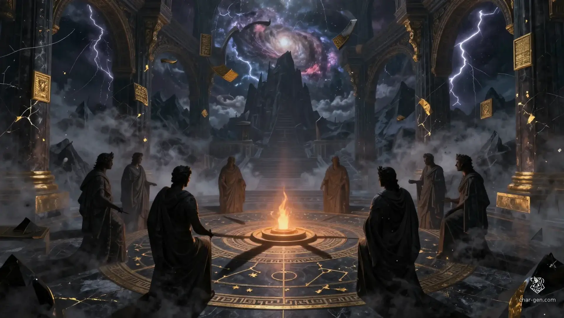 The Assembly of the Wounded Sky