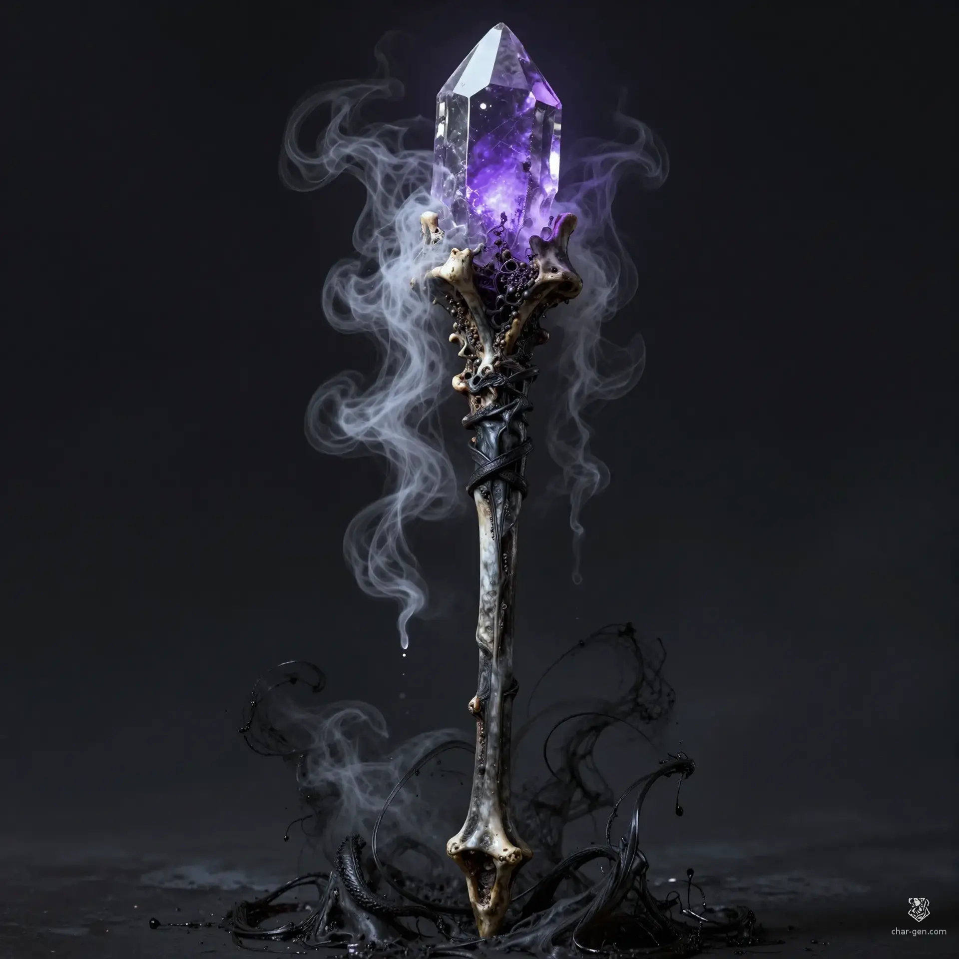 The Ossuary of Nightmares - AI-generated fantasy Magic Item