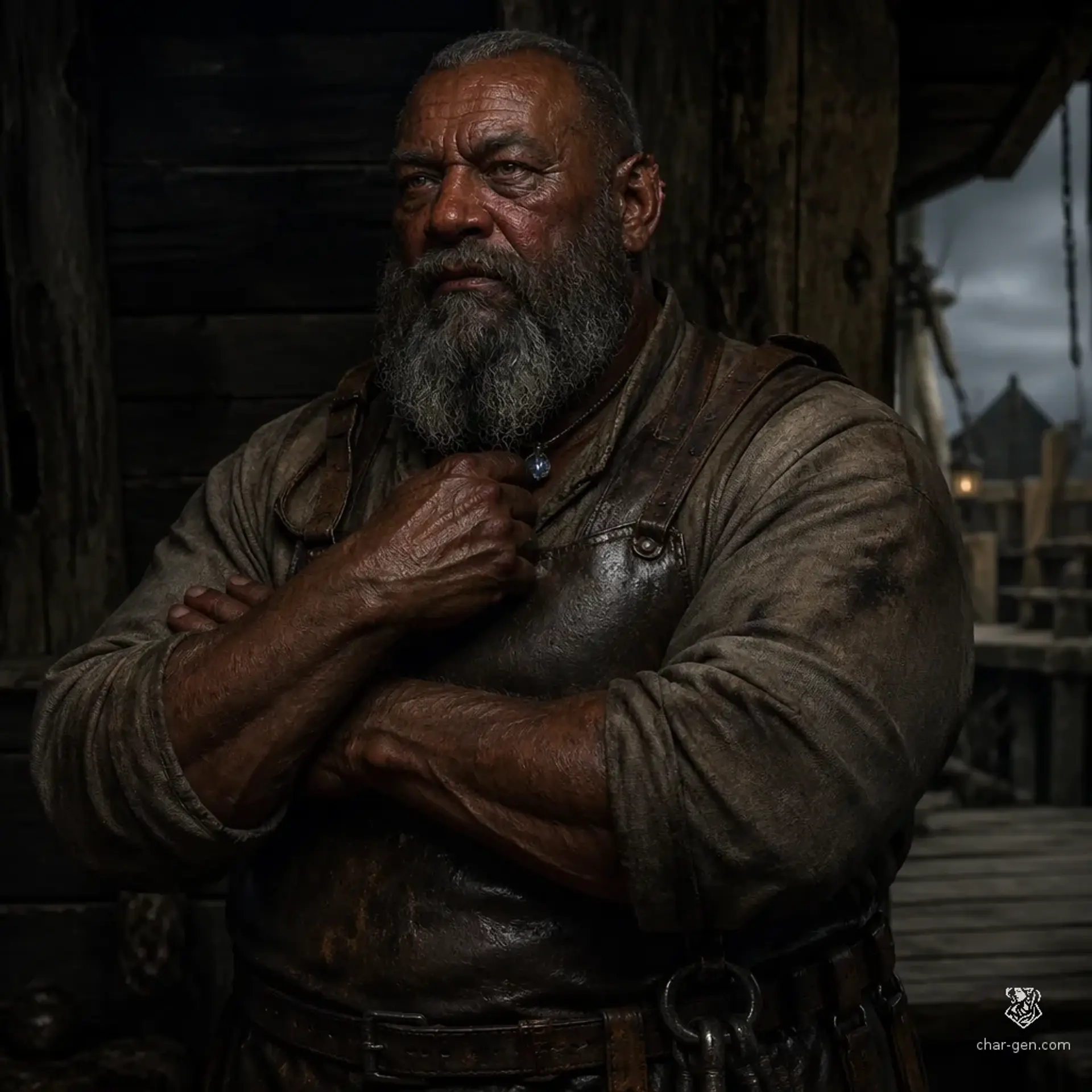 Silas Vane - AI-generated fantasy NPC
