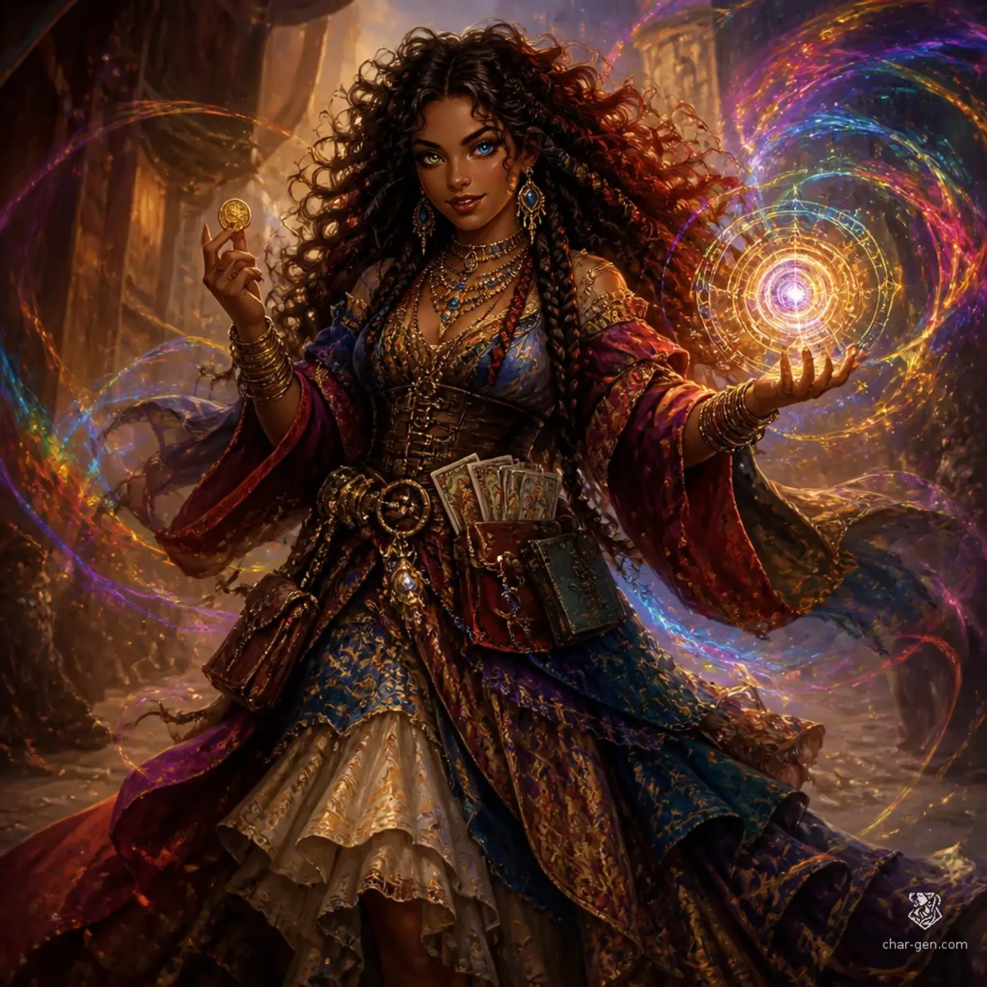 Porter - AI-generated fantasy Character