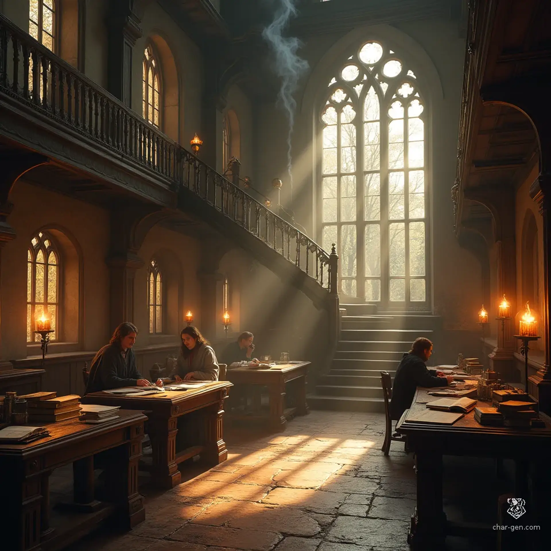 Asterfield Conservatory for Arcana - AI-generated fantasy Settlement