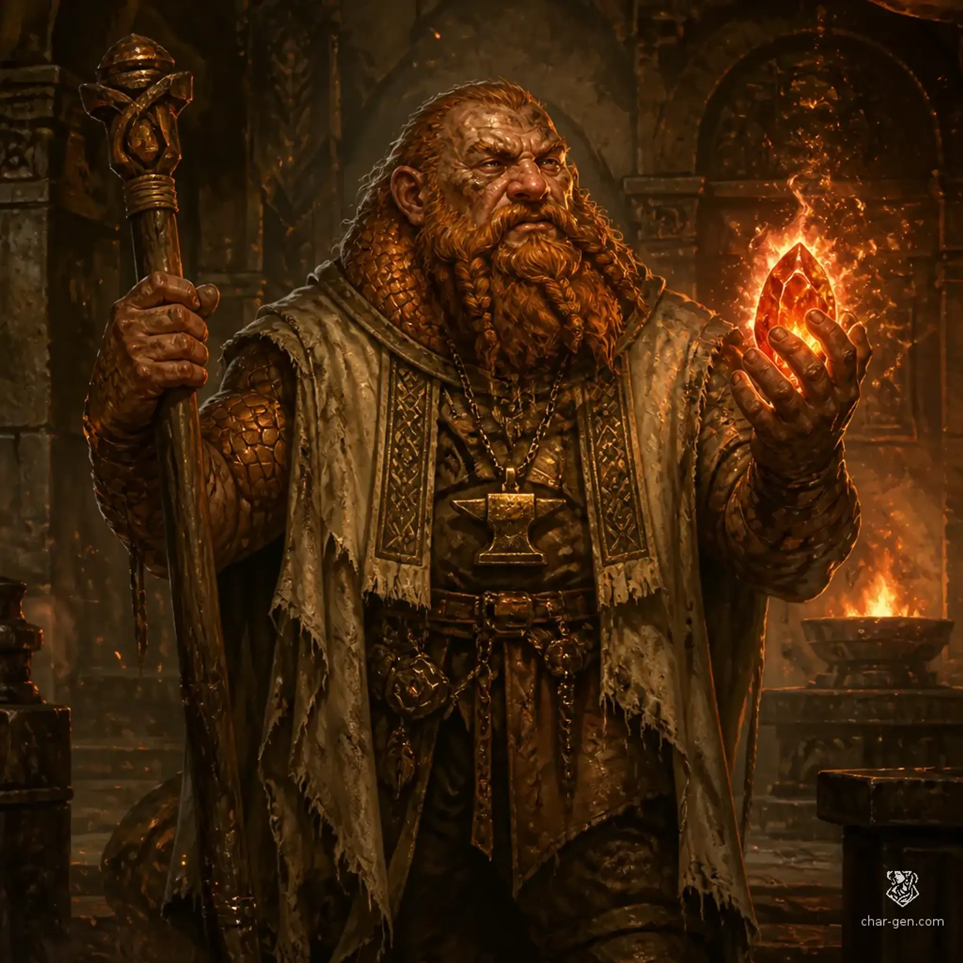 Harold - AI-generated fantasy Character