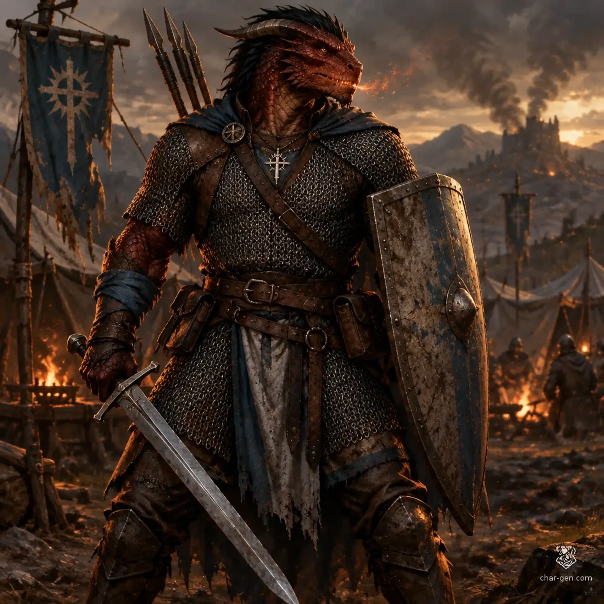 Varek Drask - AI-generated fantasy Character