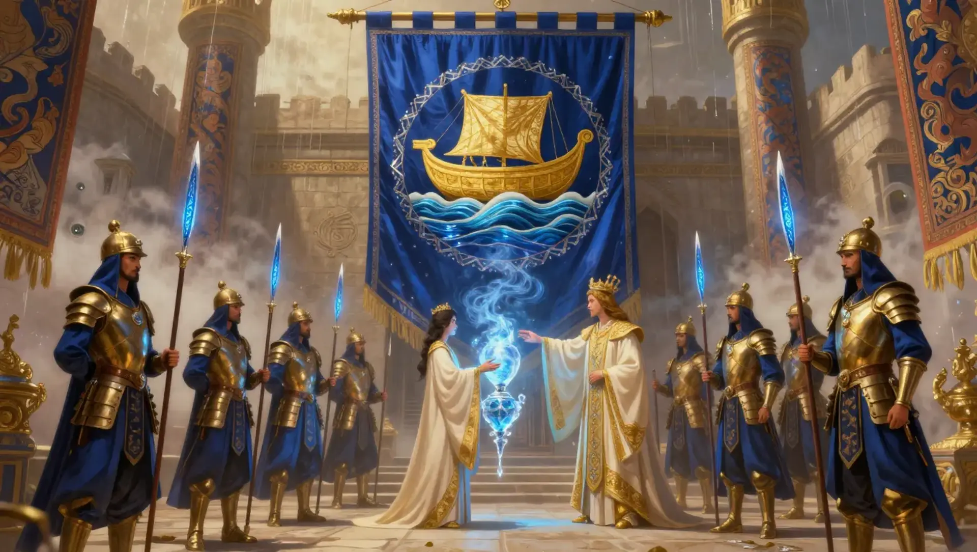 The Gilded River Cartel - AI-generated fantasy Faction