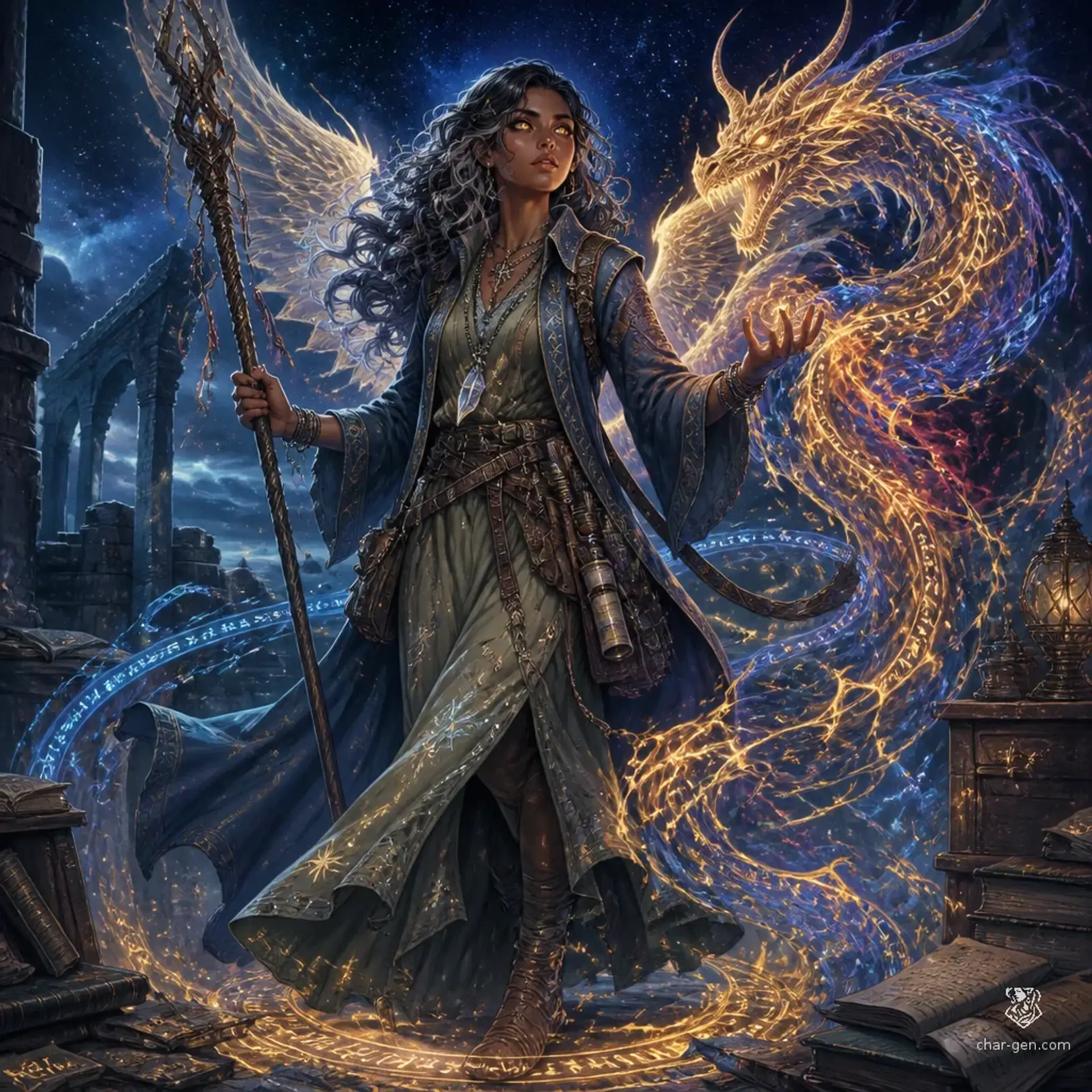 Taloria Merryweather - AI-generated fantasy Character