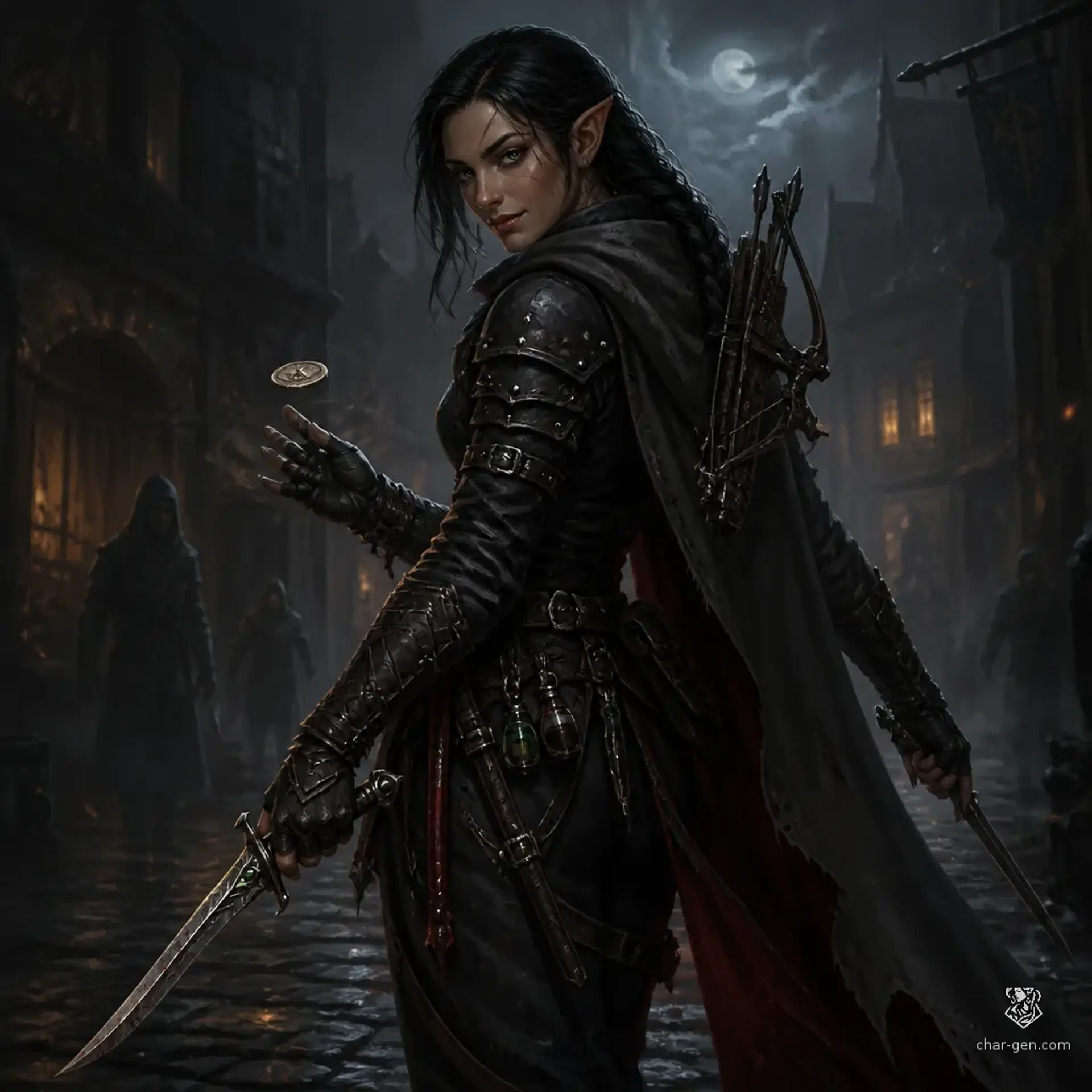 Katarina - AI-generated fantasy Character