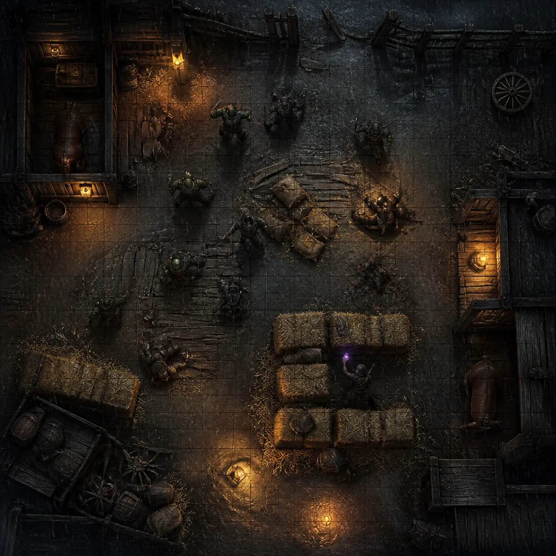 Midnight Raid at the Stable Yard