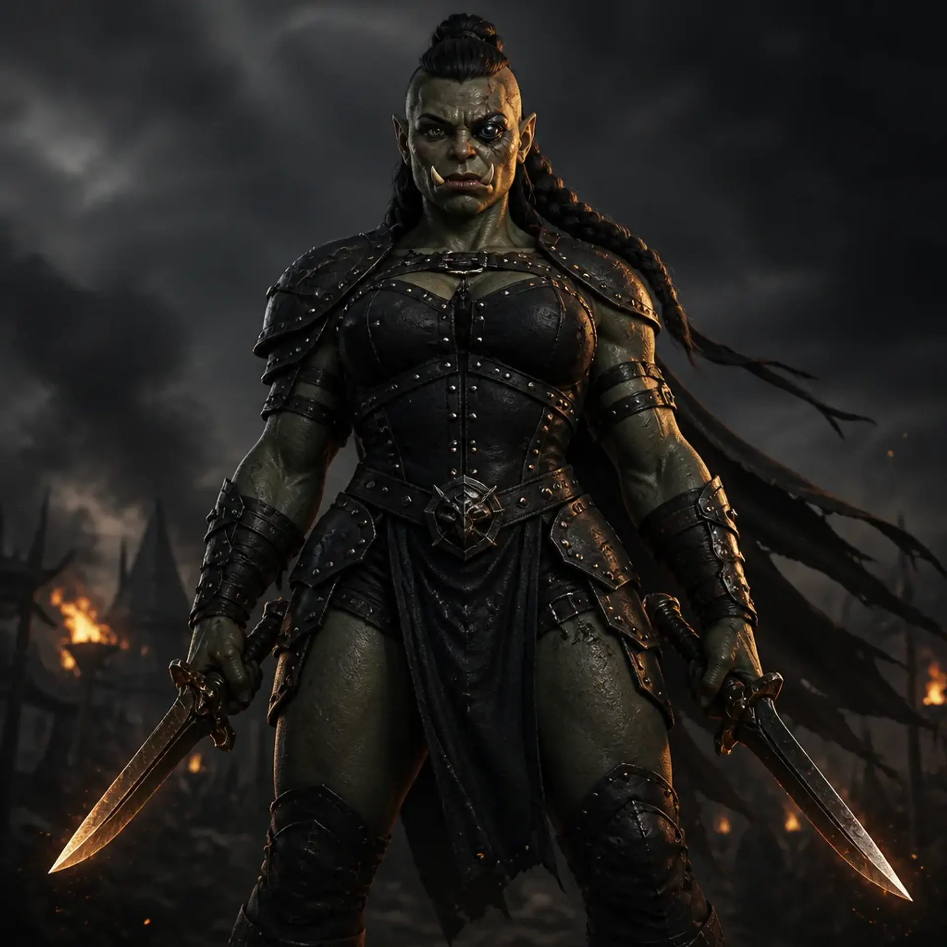 Varka Blacksteel - AI-generated fantasy Character