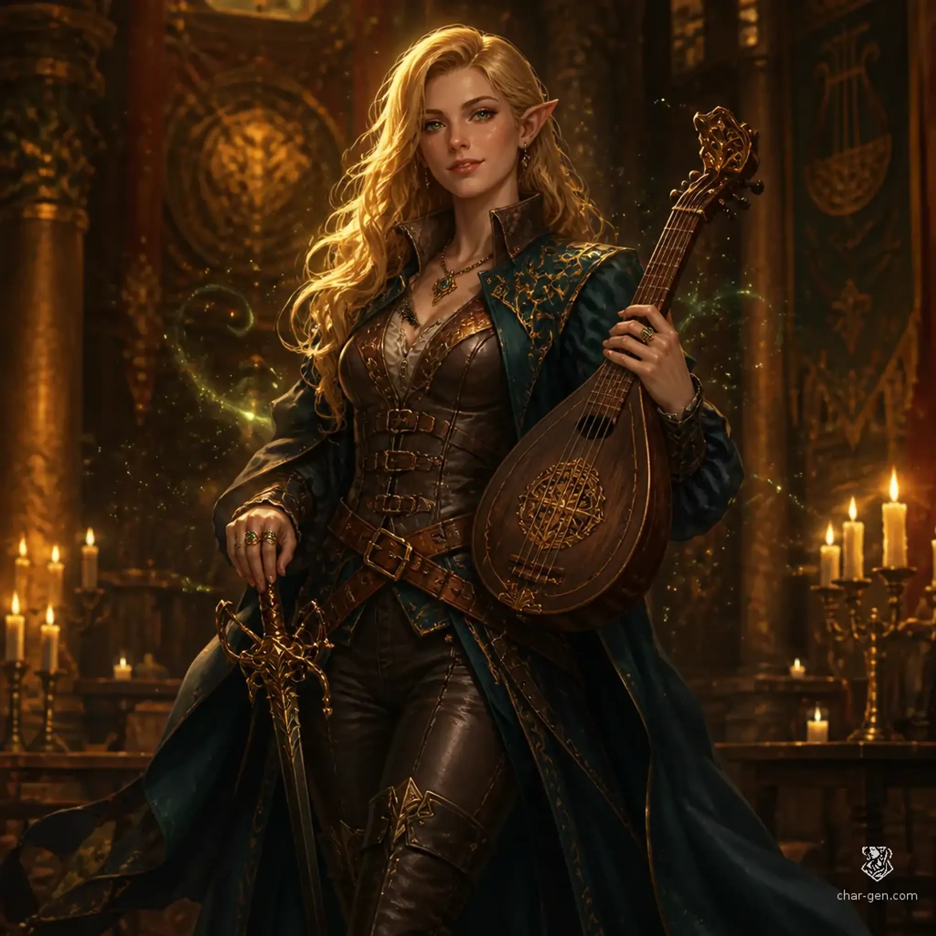 Inara - AI-generated fantasy Character