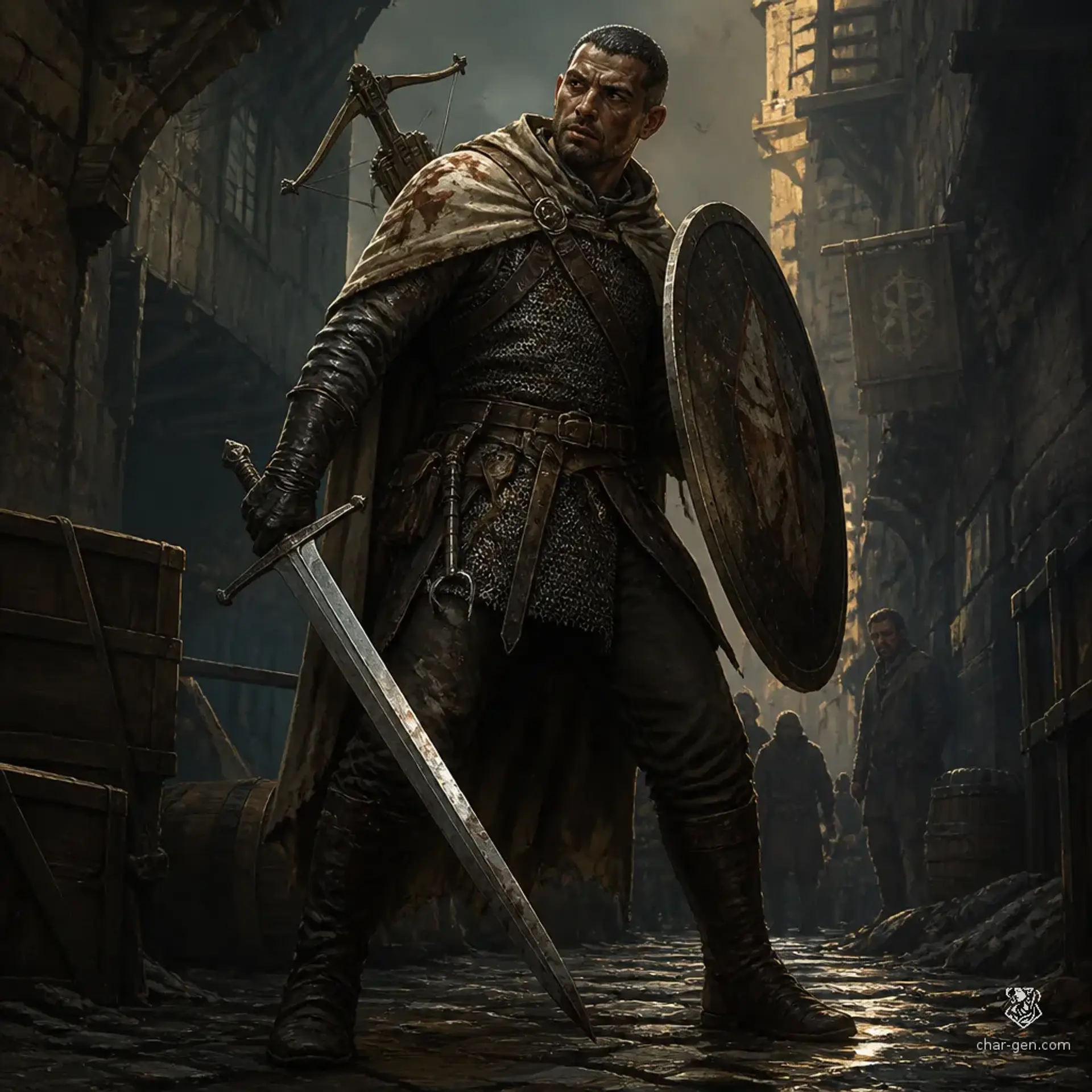 Crap Pants - AI-generated fantasy Character