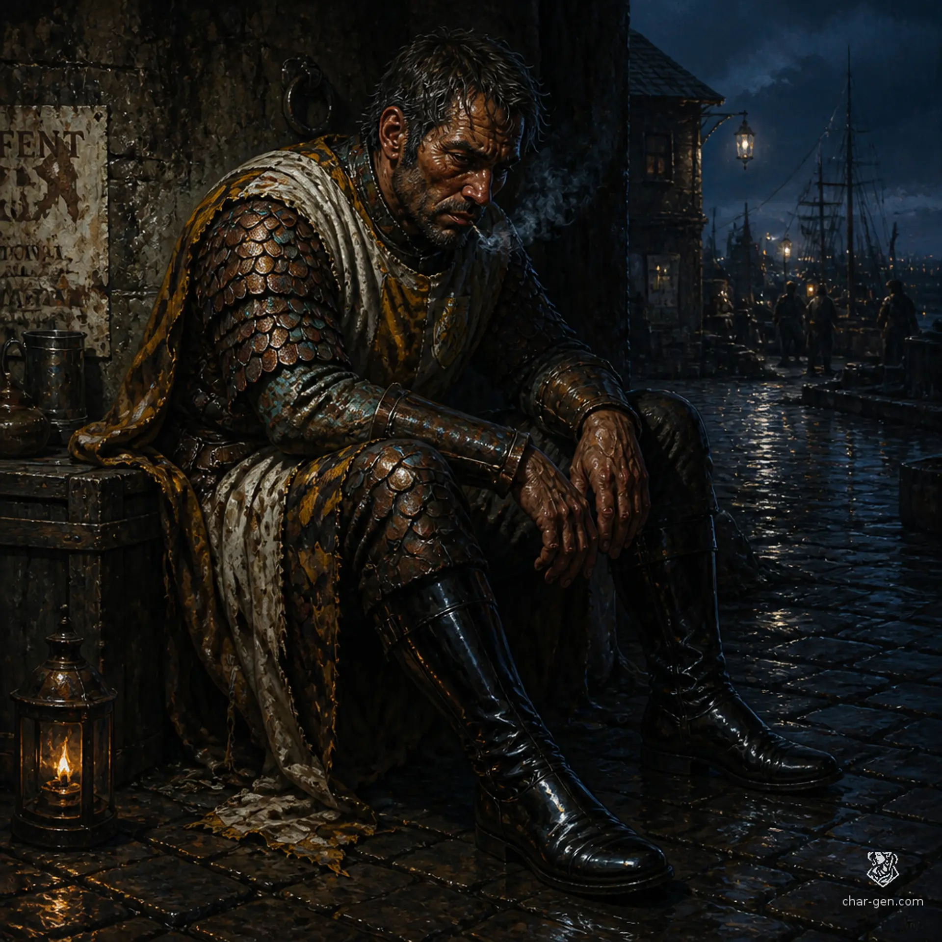 Oryn Hallow - AI-generated fantasy NPC