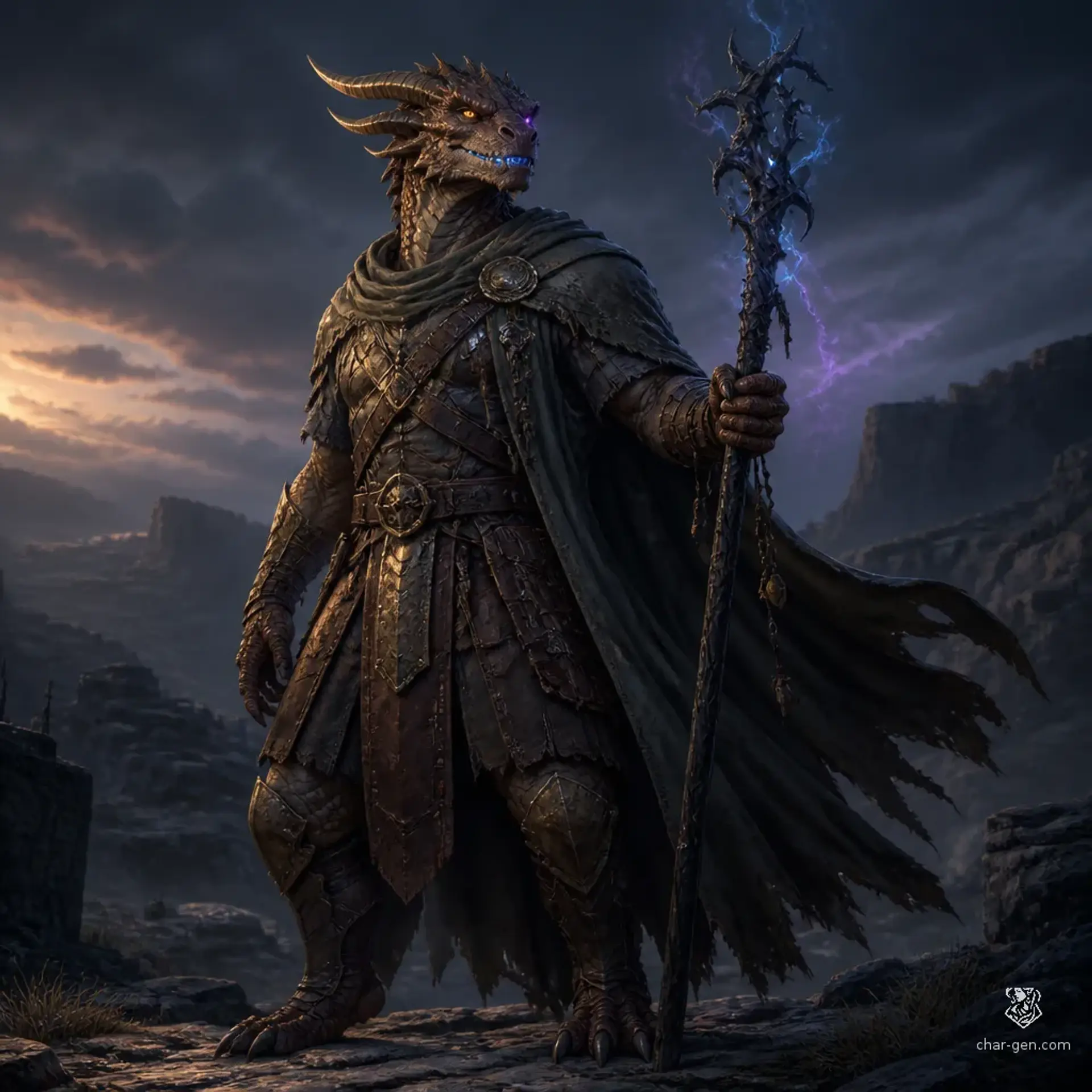 Dorn - AI-generated fantasy Character