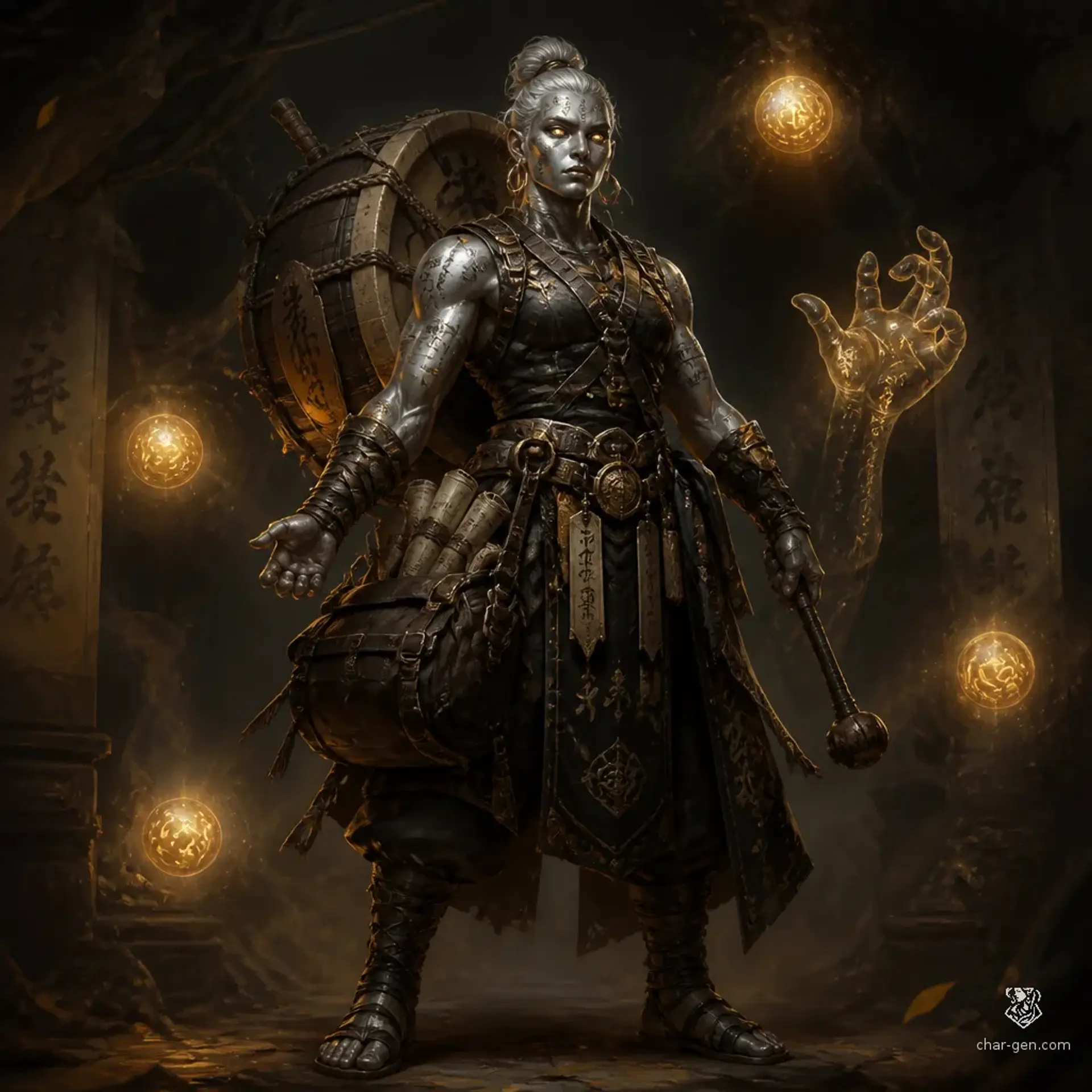 Kallista Morn - AI-generated fantasy Character