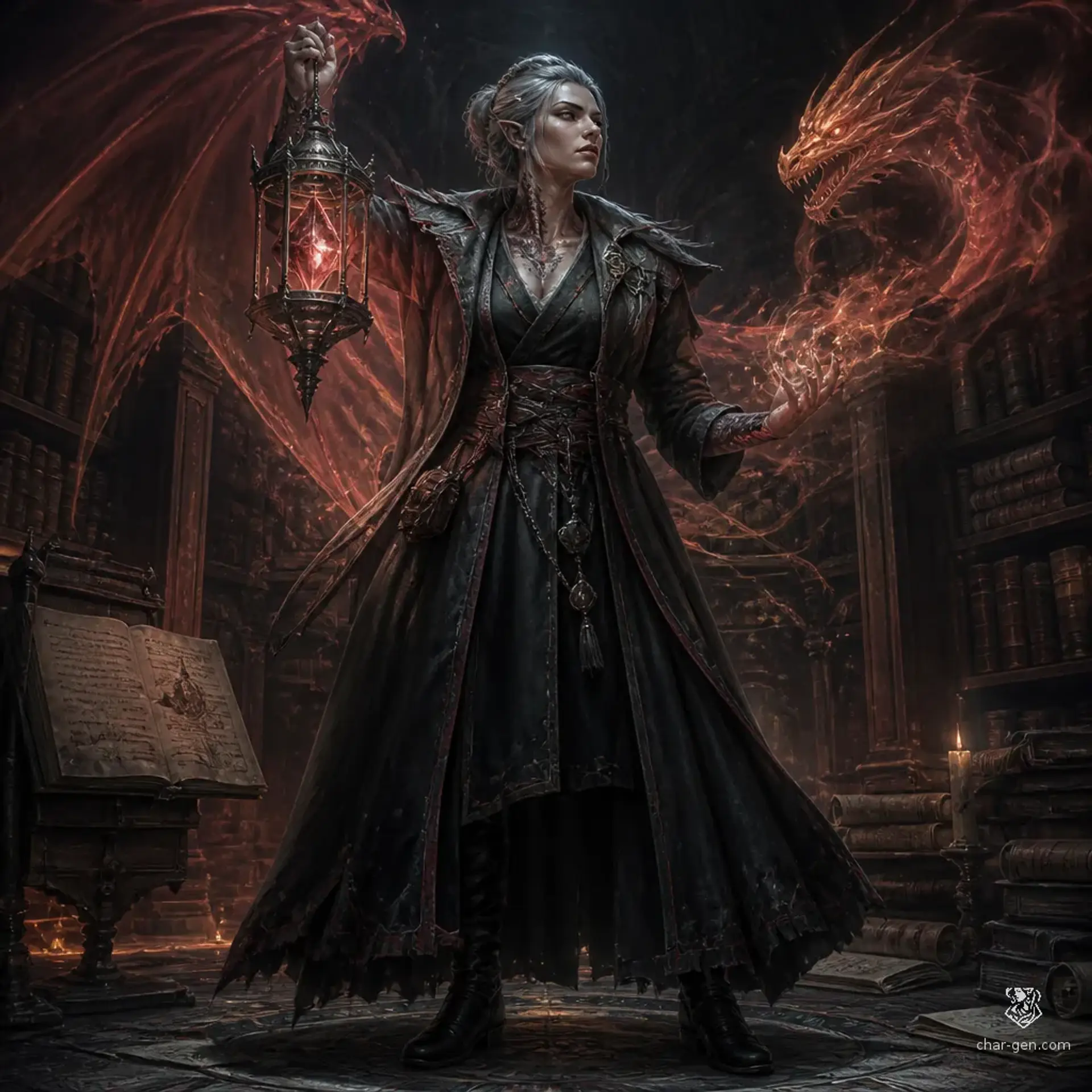 Vezhka Draskovic - AI-generated fantasy Character