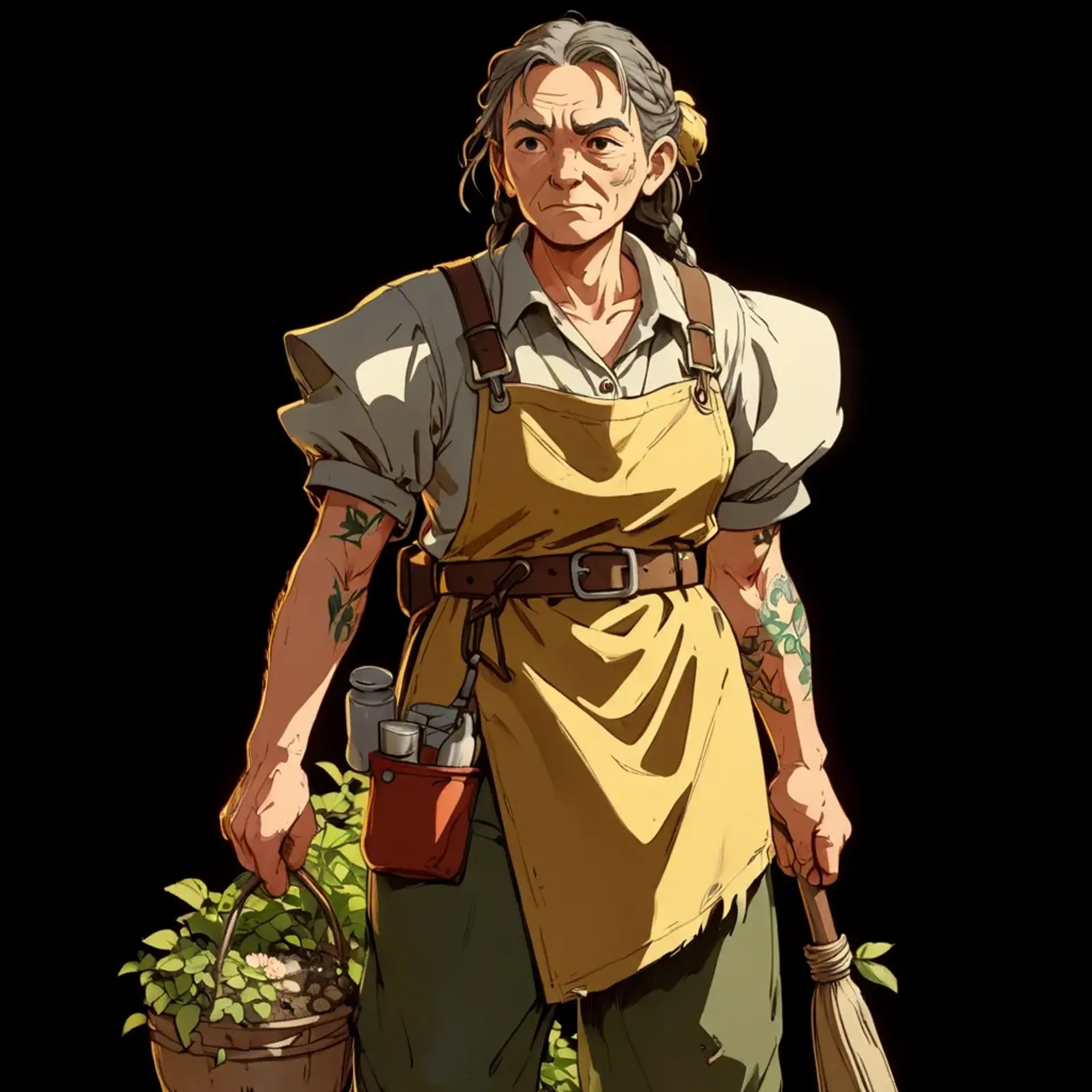 Rosemary Samos  - AI-generated fantasy NPC