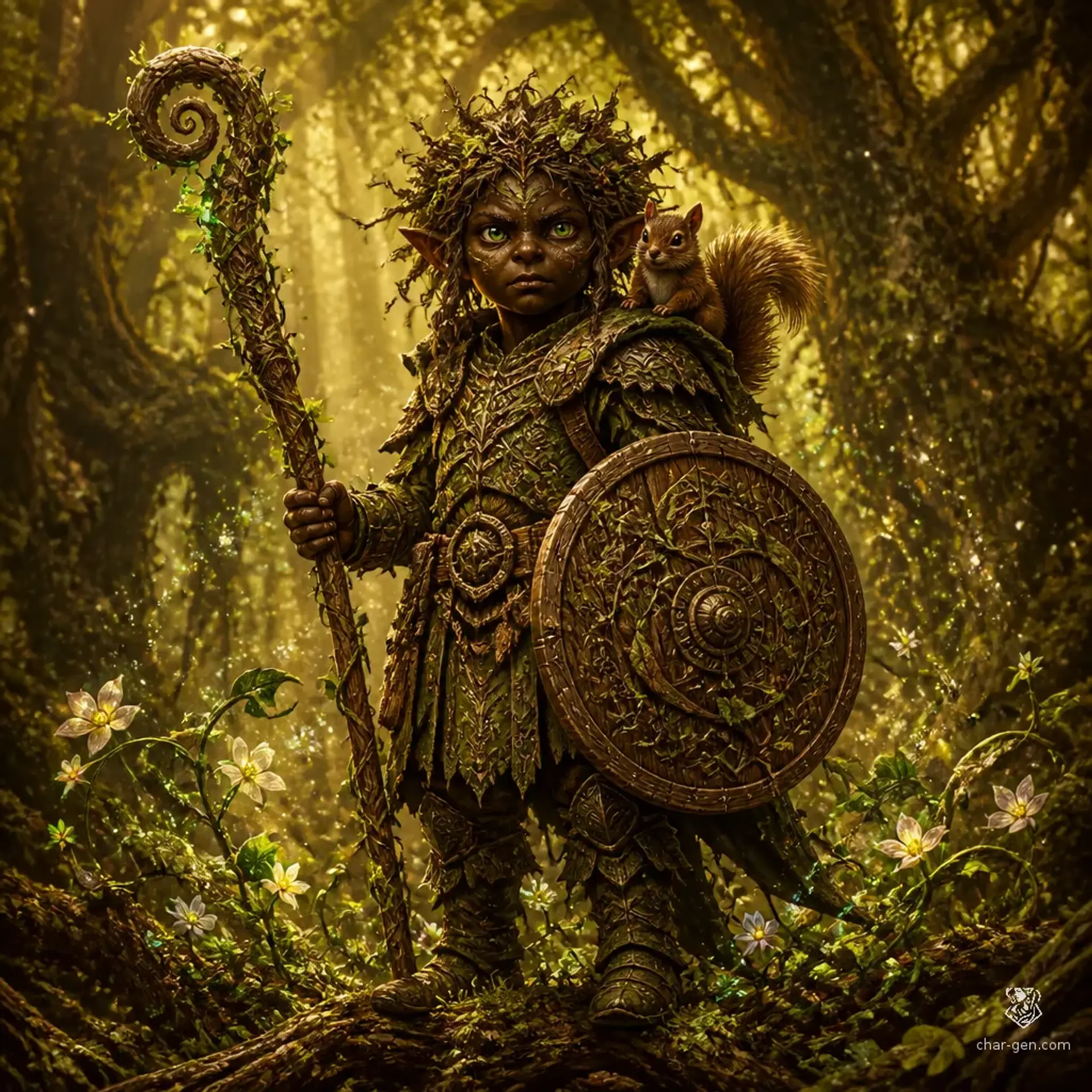 Zook Nim - AI-generated fantasy Character