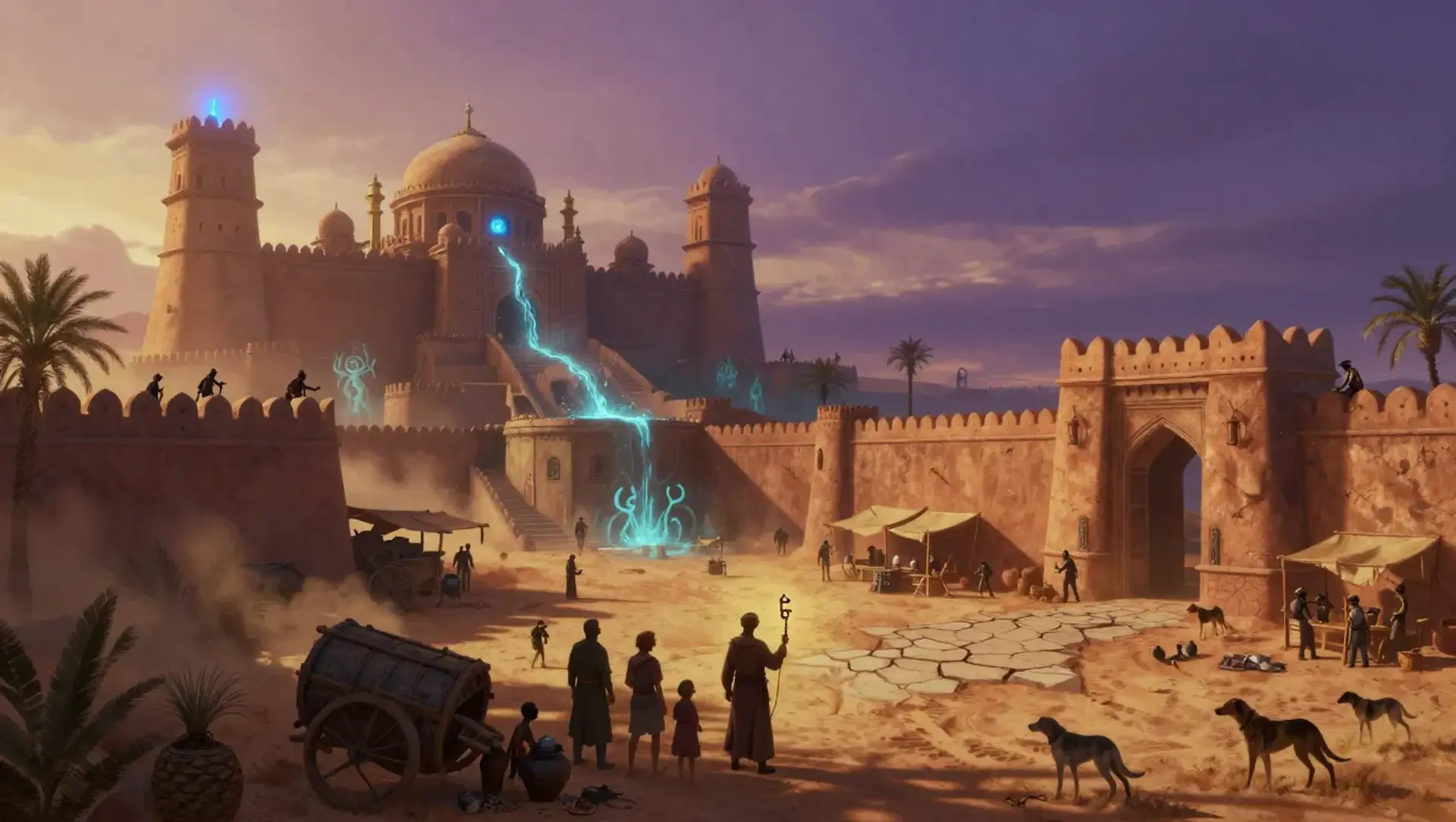 The Last Lamp of Qasr al-Wadi