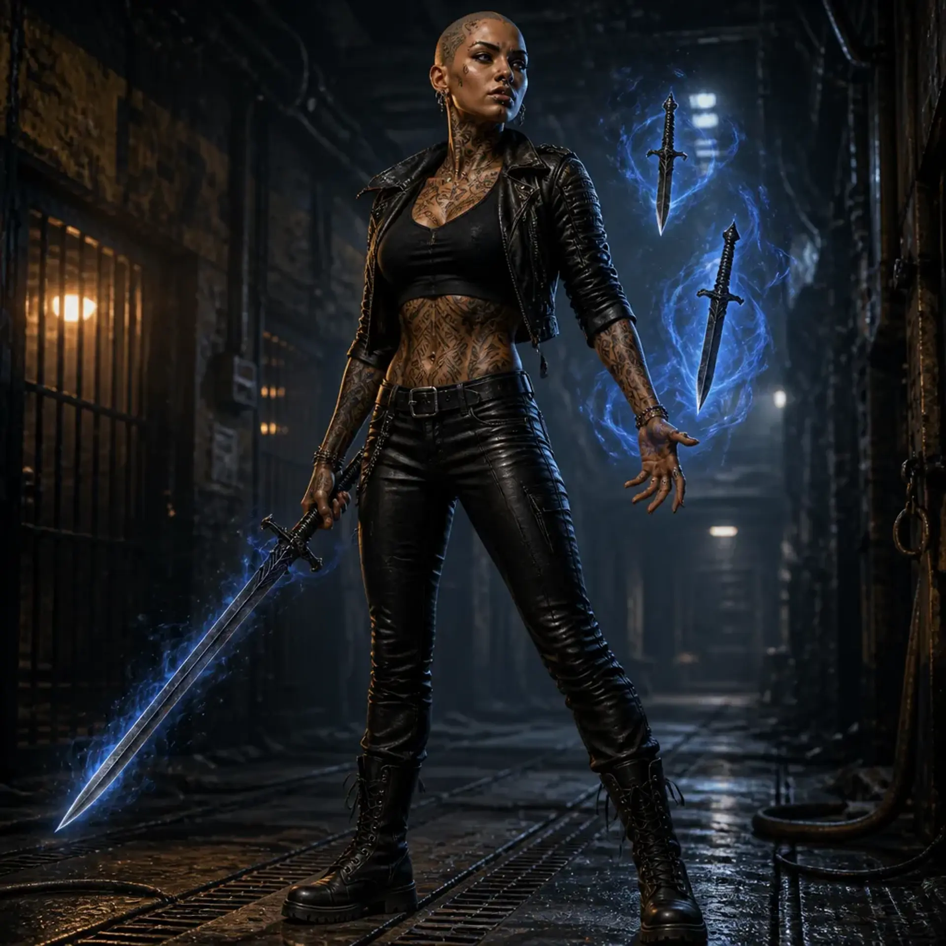 Vikasha - AI-generated fantasy Character
