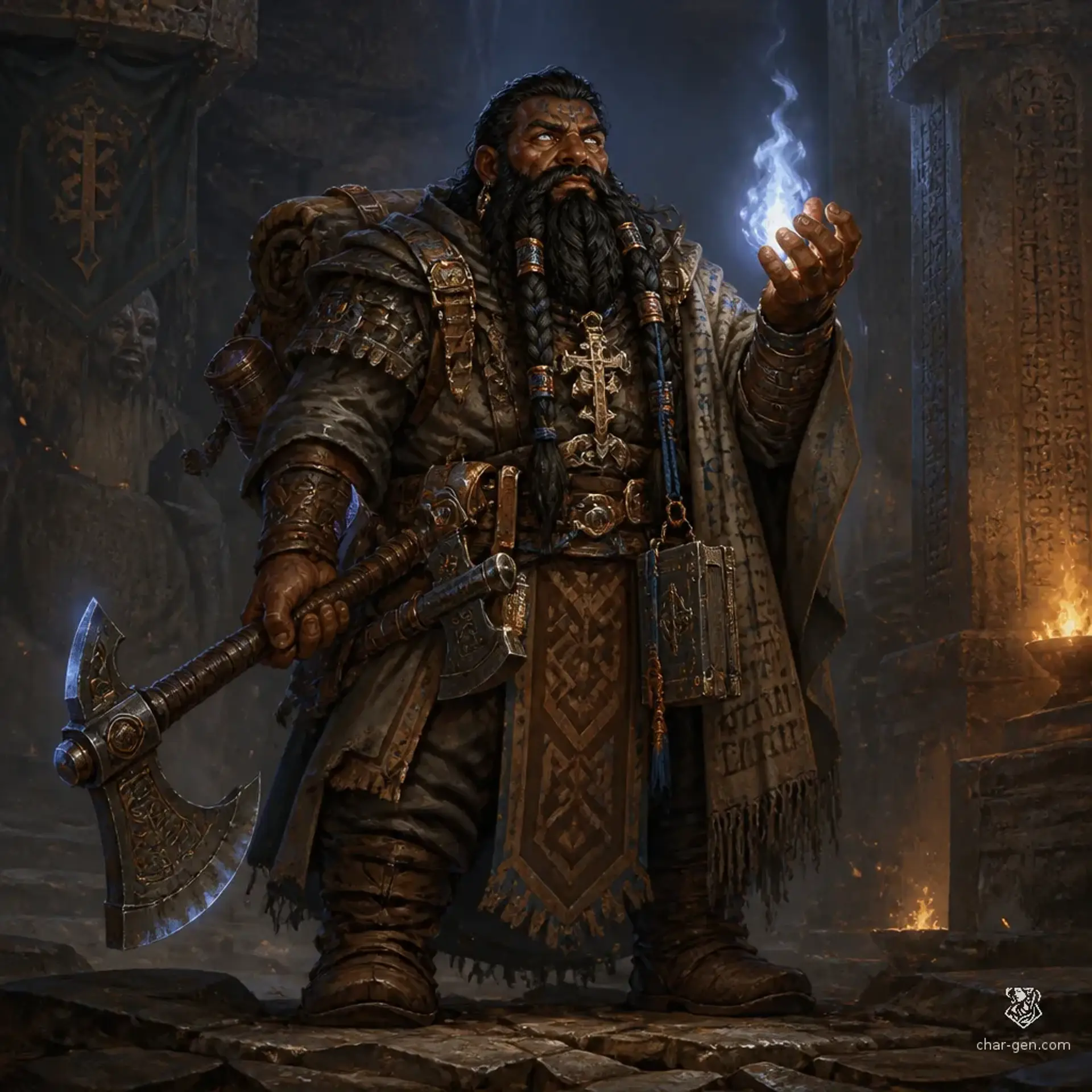 Sheshun Tashik - AI-generated fantasy Character
