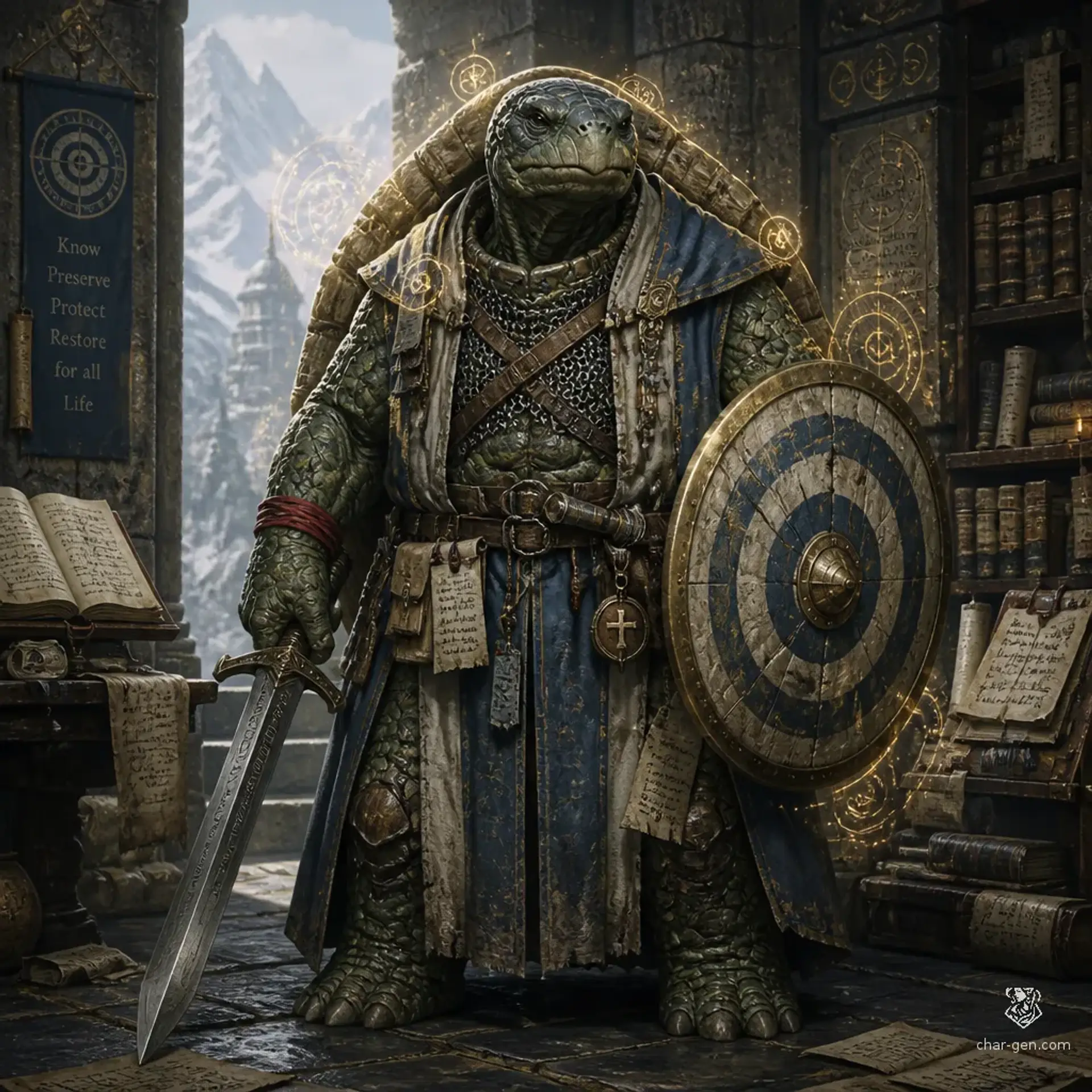 Kettuk Sairi - AI-generated fantasy Character