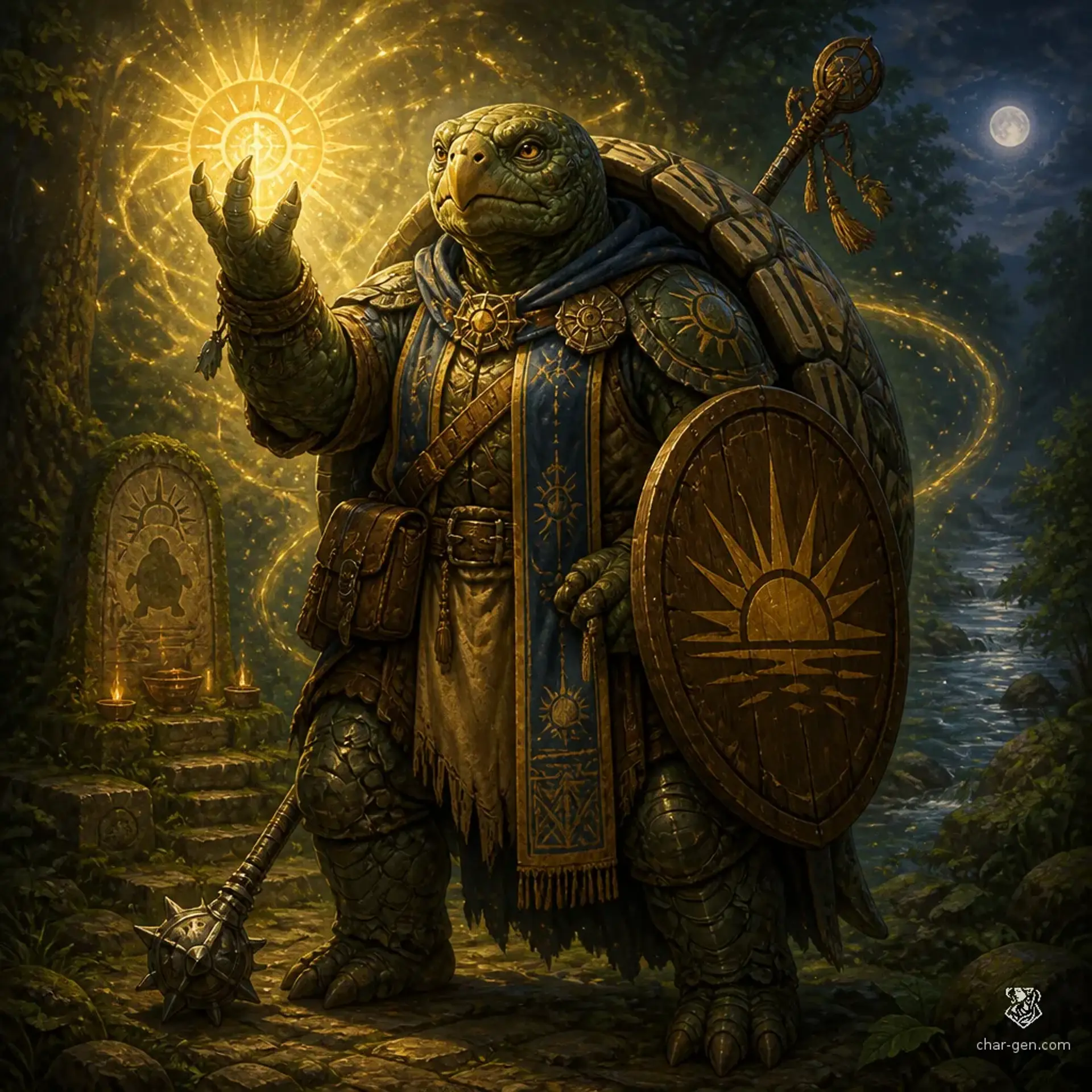 Manuelita - AI-generated fantasy Character