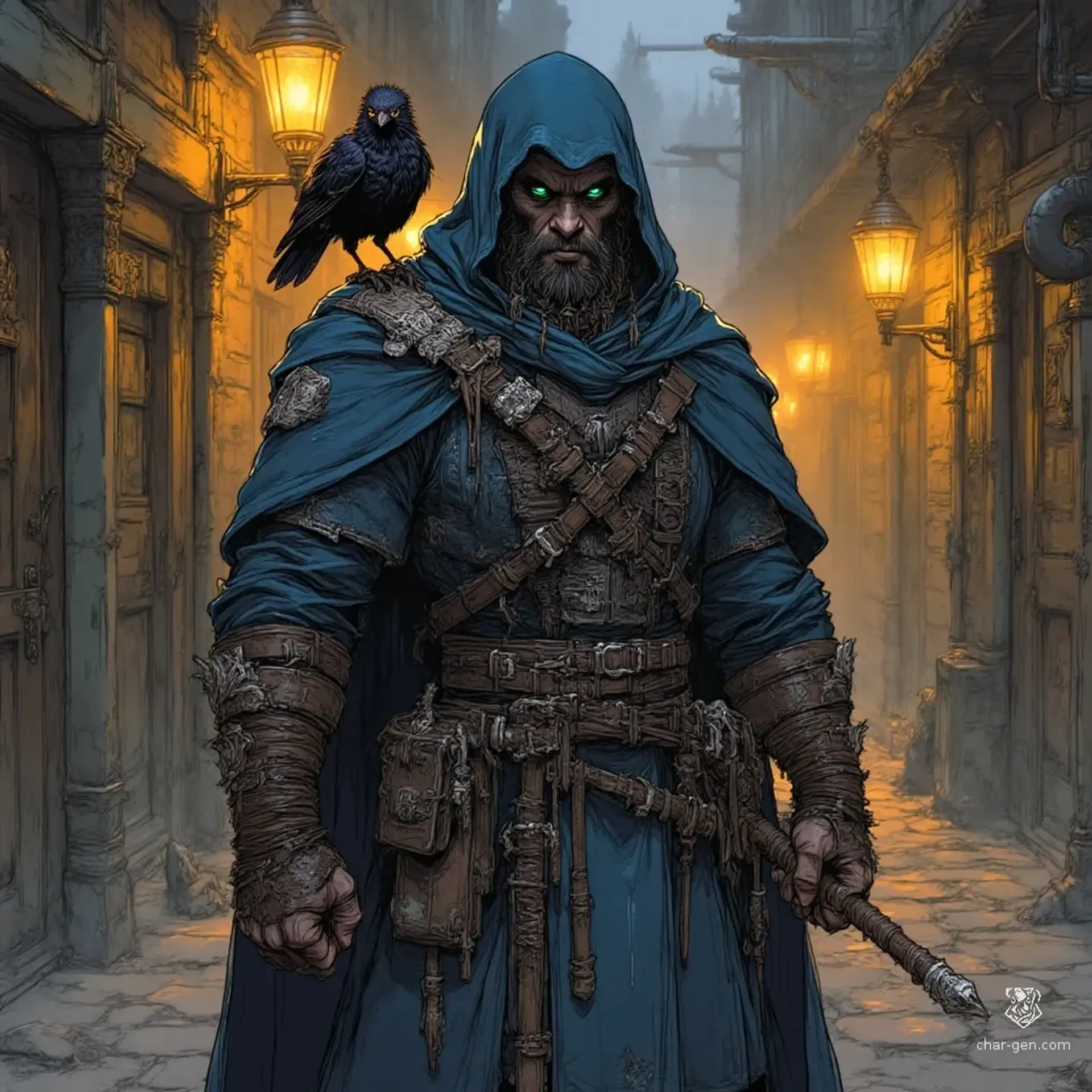 Marrec Vhalor - AI-generated fantasy NPC