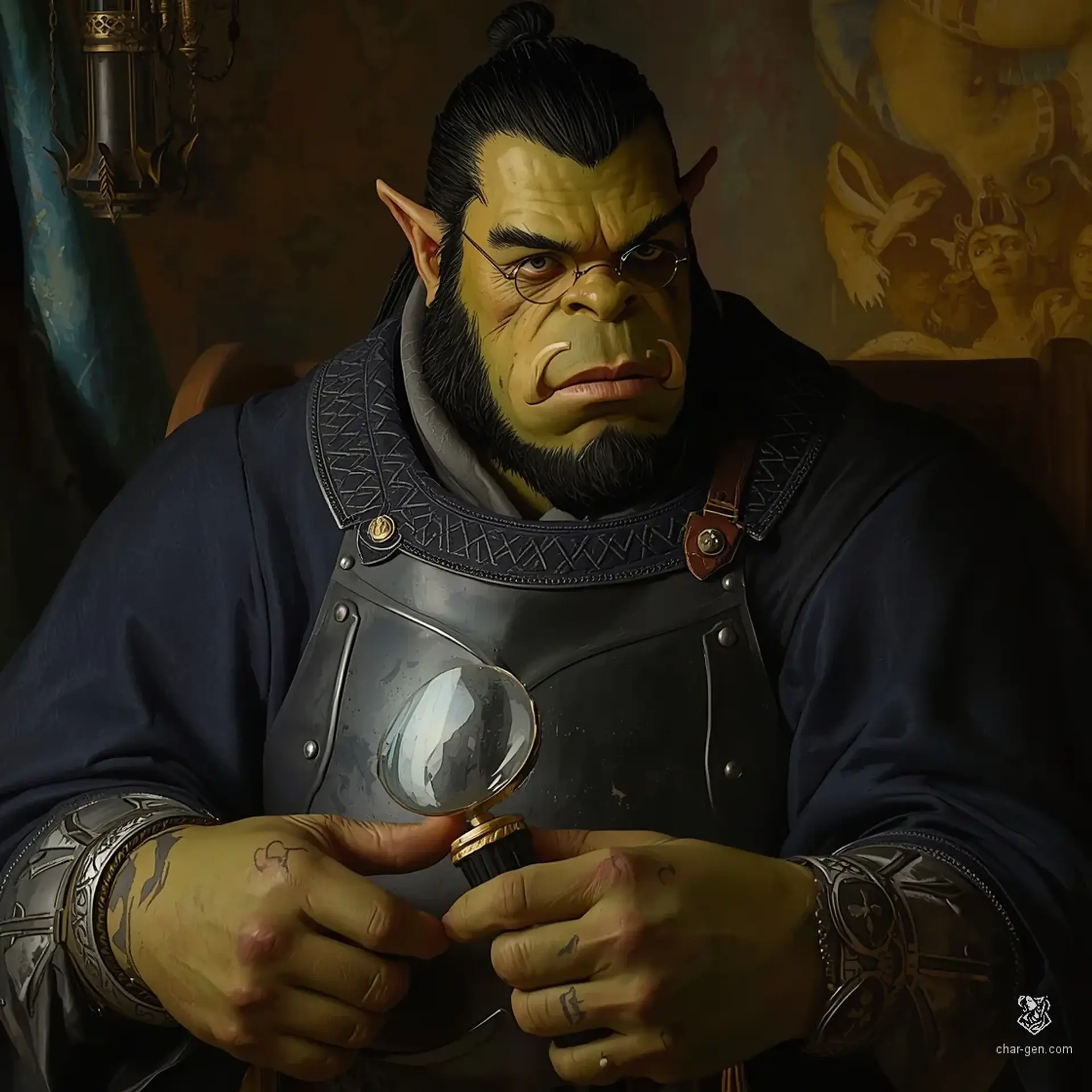Master Korvash Vellum-Ripper - AI-generated fantasy NPC