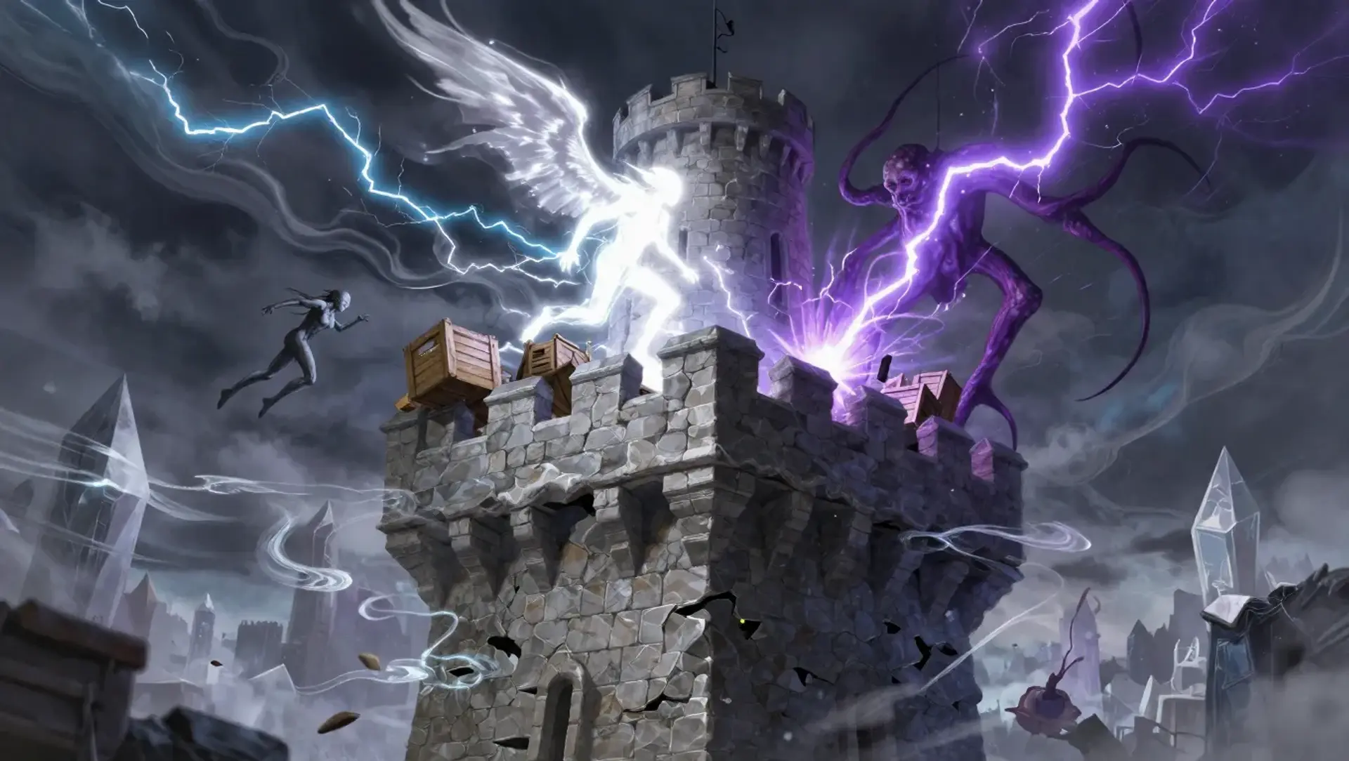 The Sentry Tower - AI-generated fantasy Building