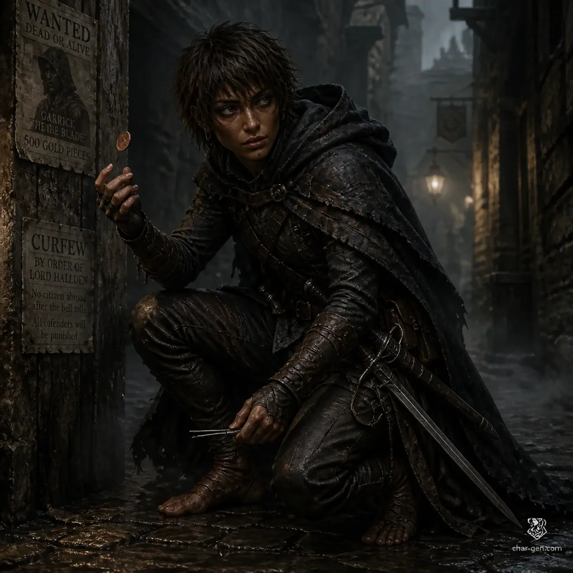 Rilco - AI-generated fantasy Character