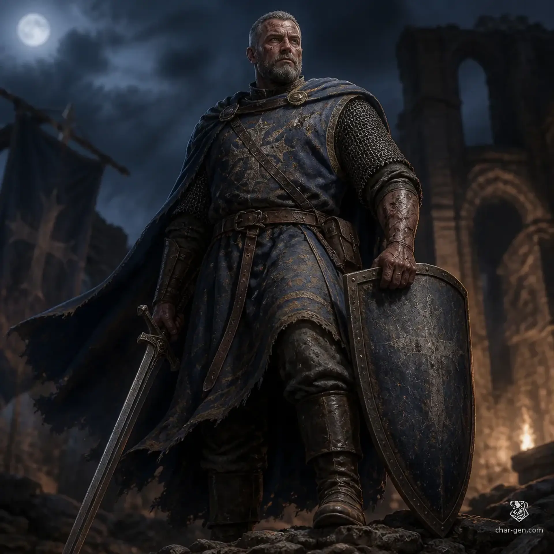 Bane - AI-generated fantasy Character