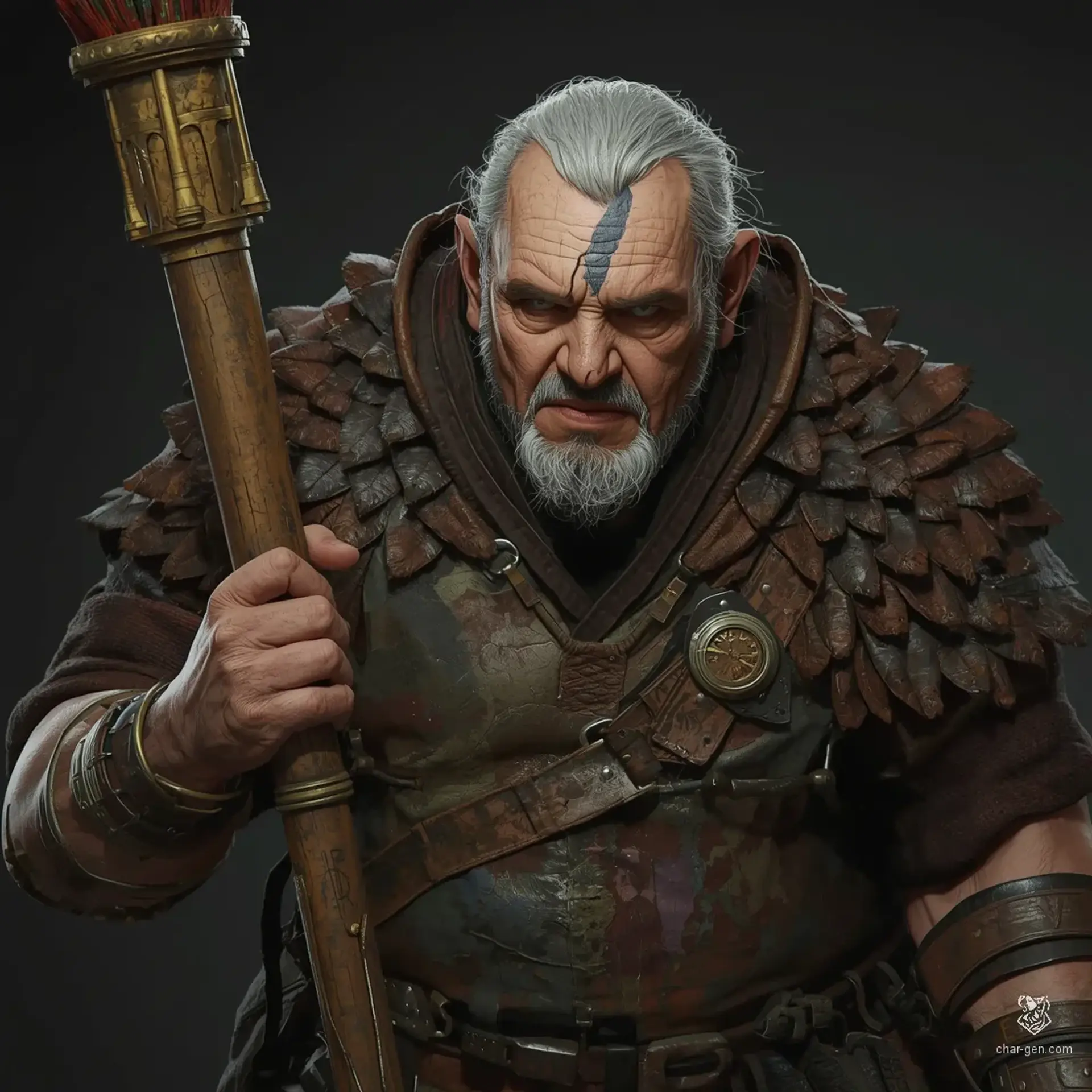 Silas The Rust Eater Thorne - AI-generated fantasy NPC