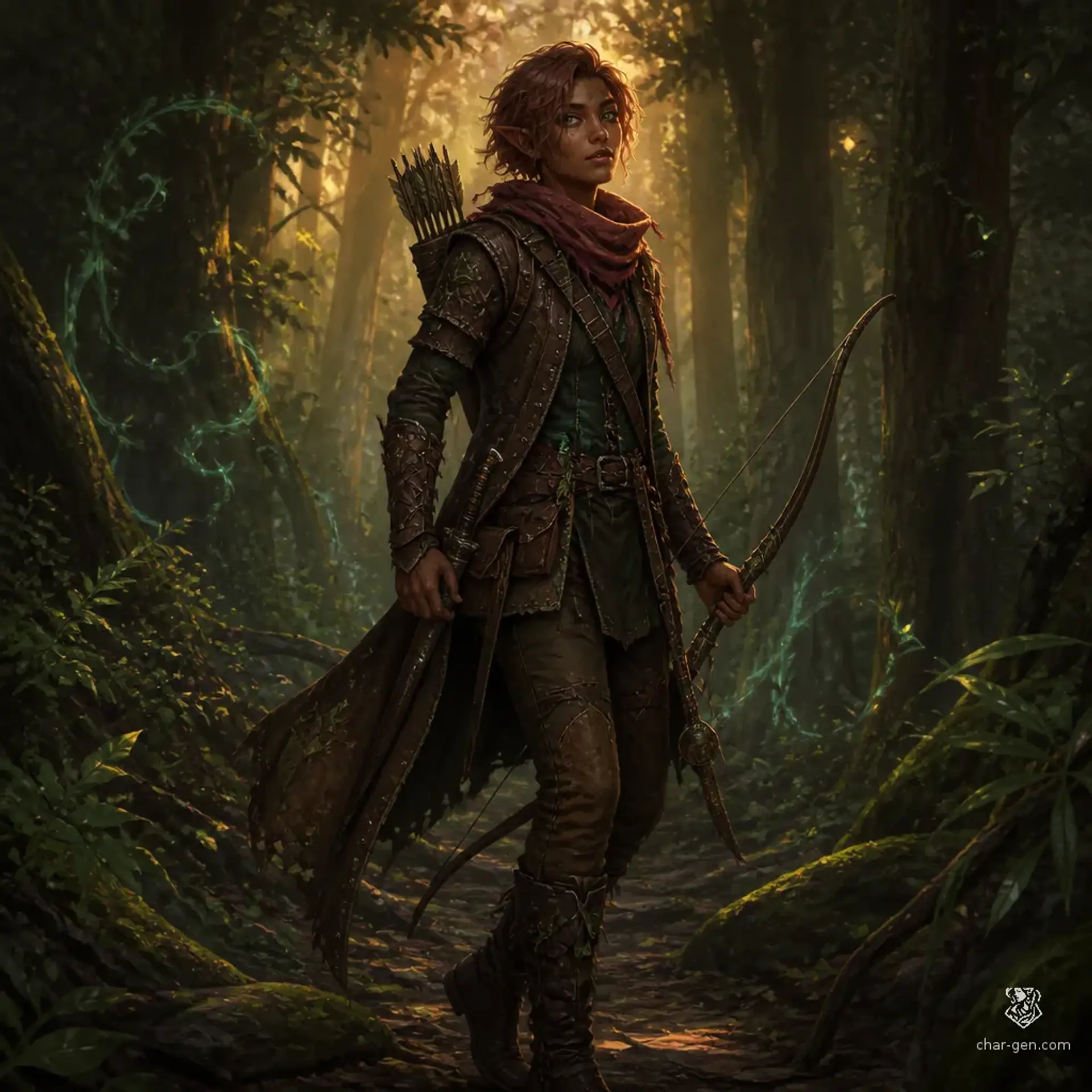 Leef - AI-generated fantasy Character