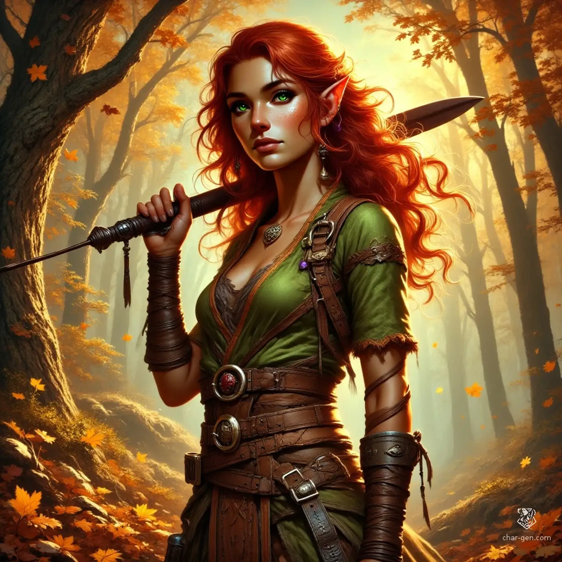 Faenya Aelthorn - AI-generated fantasy NPC
