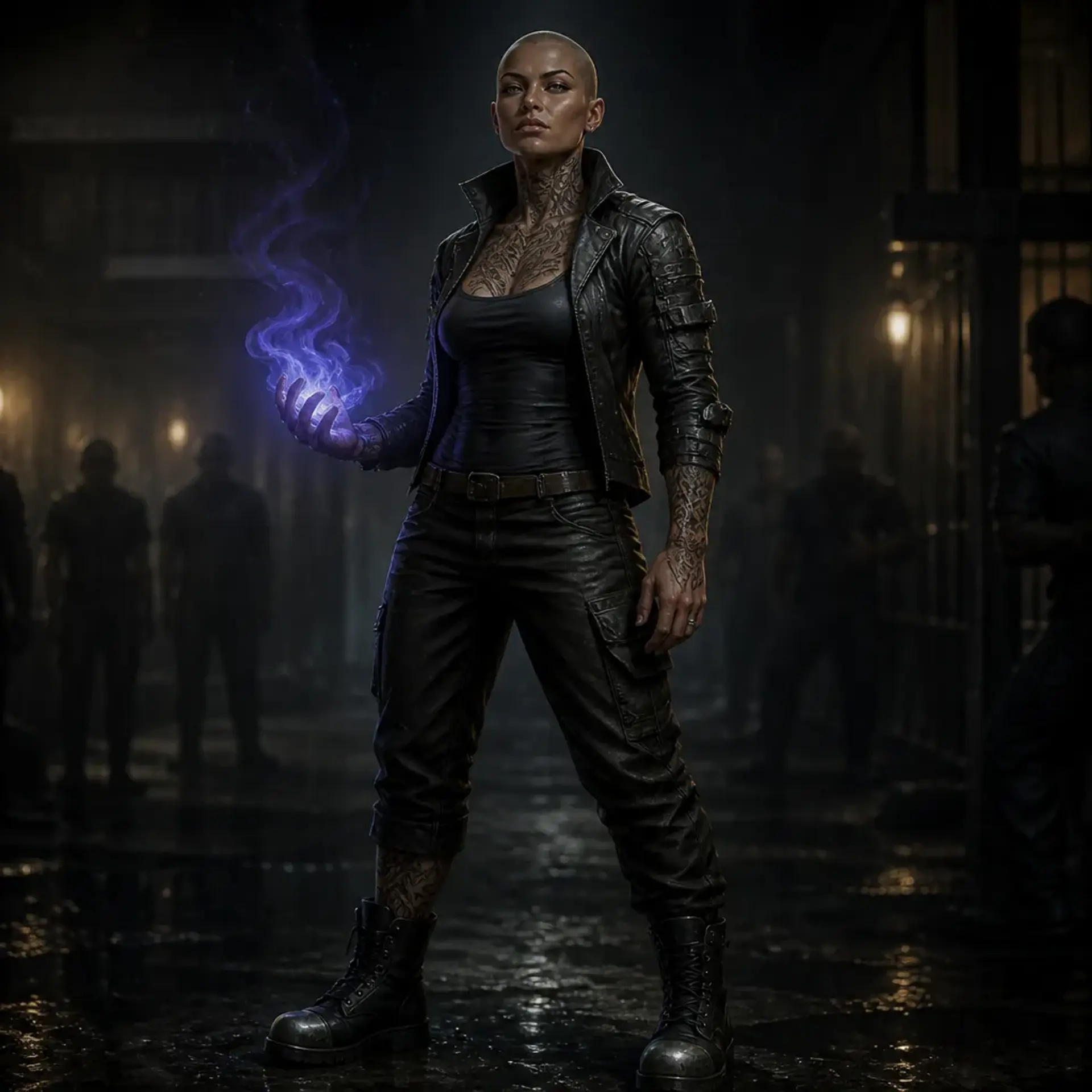 Vikasha Veyr - AI-generated fantasy Character
