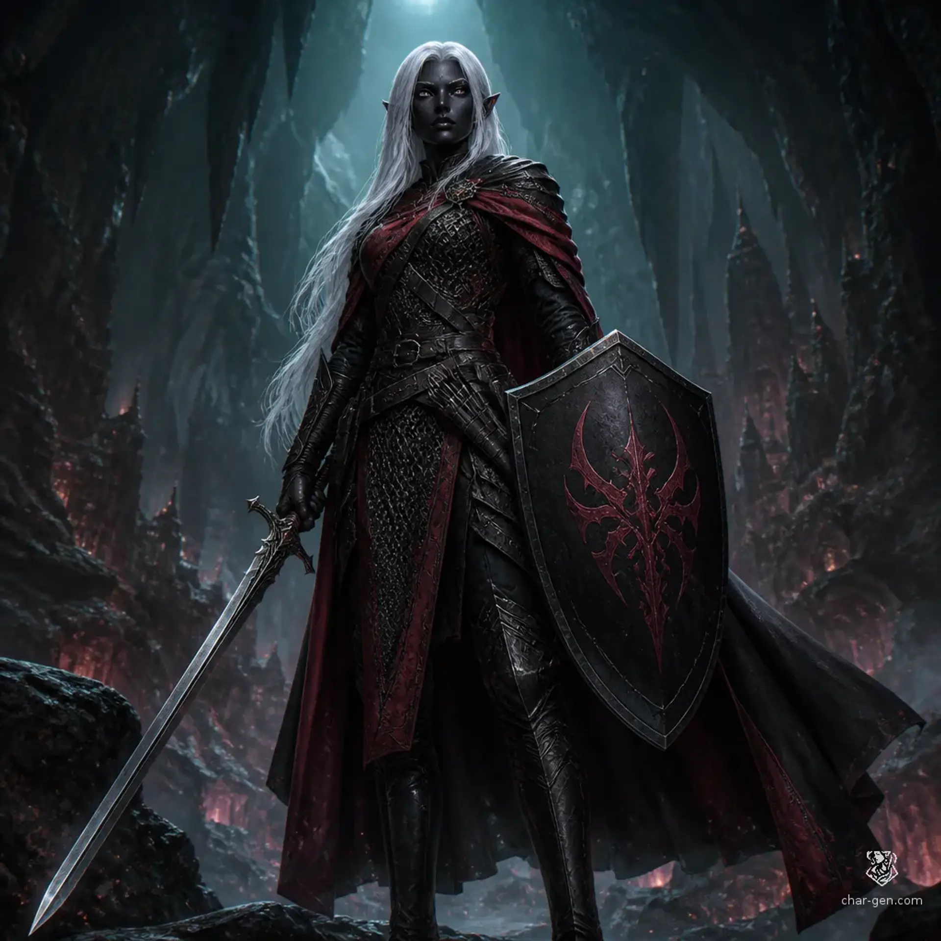 Aurelia Malice - AI-generated fantasy Character