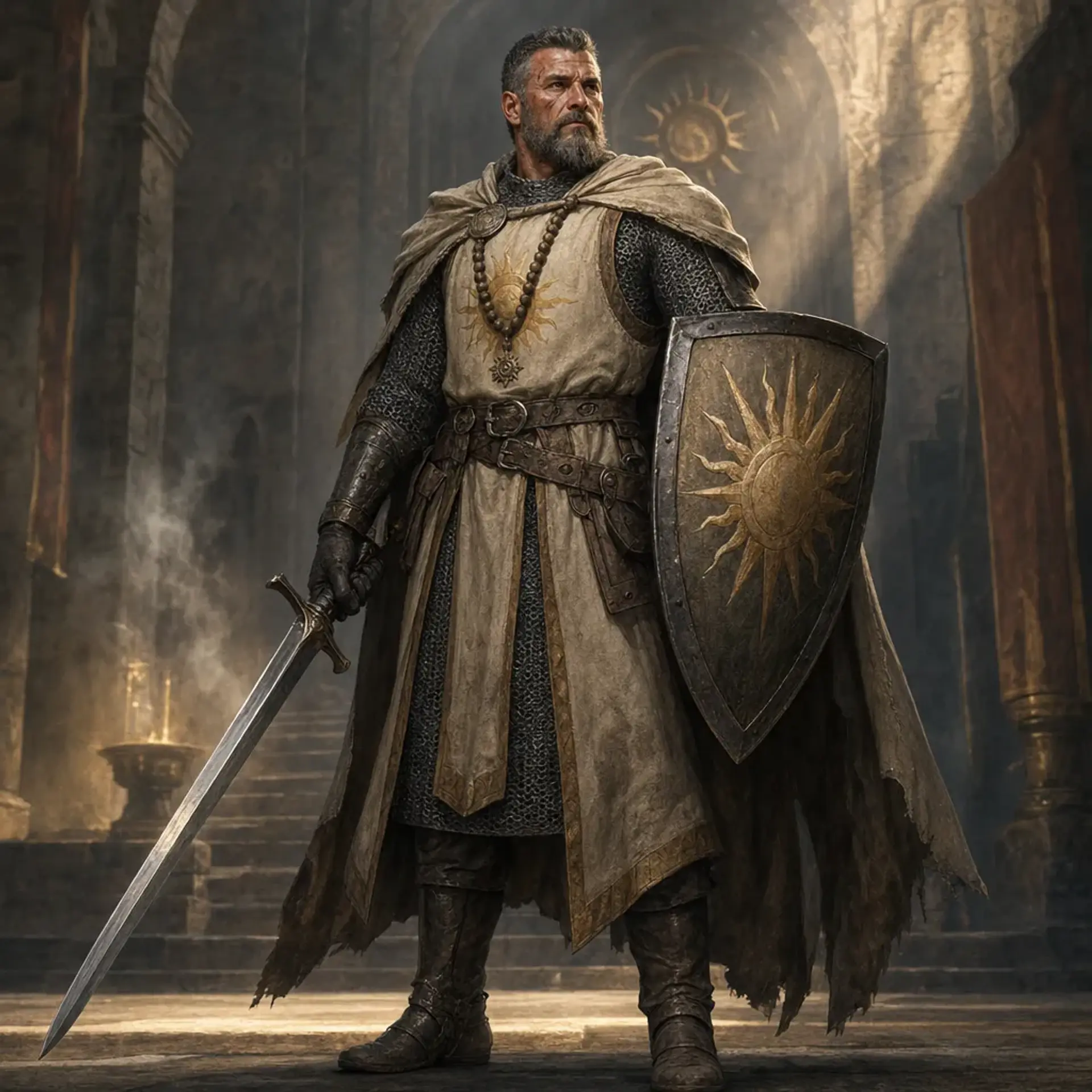 Gwynfor - AI-generated fantasy Character
