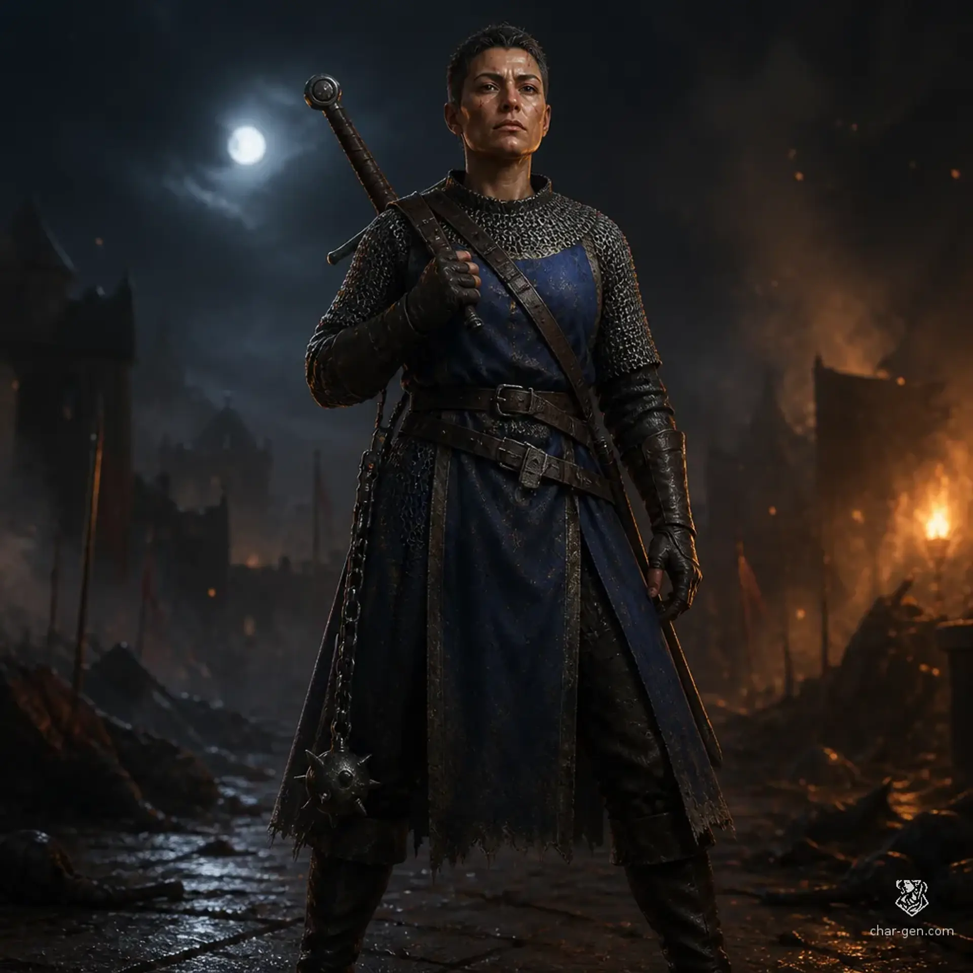 Mara Vey - AI-generated fantasy Character