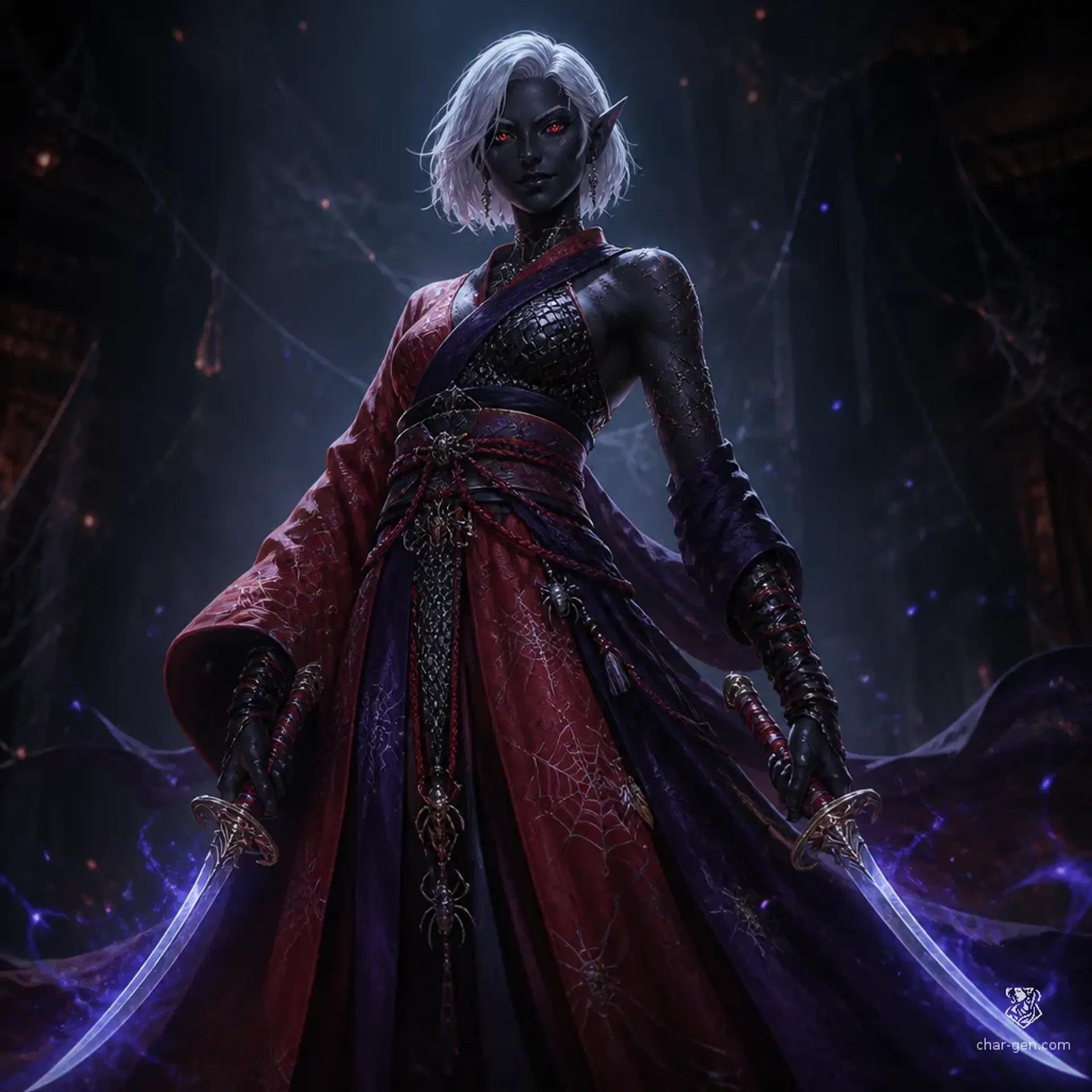 Kethra Malys - AI-generated fantasy Character