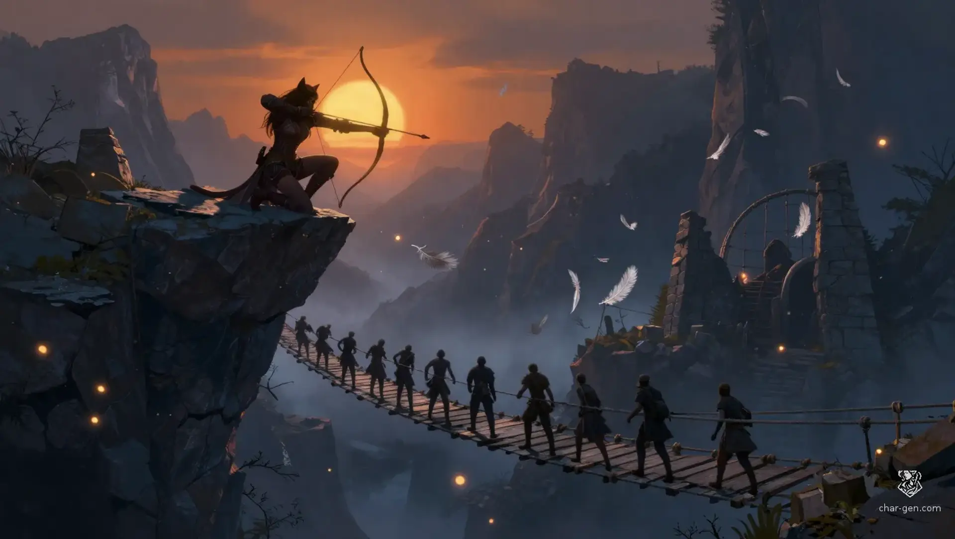 The Hunt for the Sky-Blooded