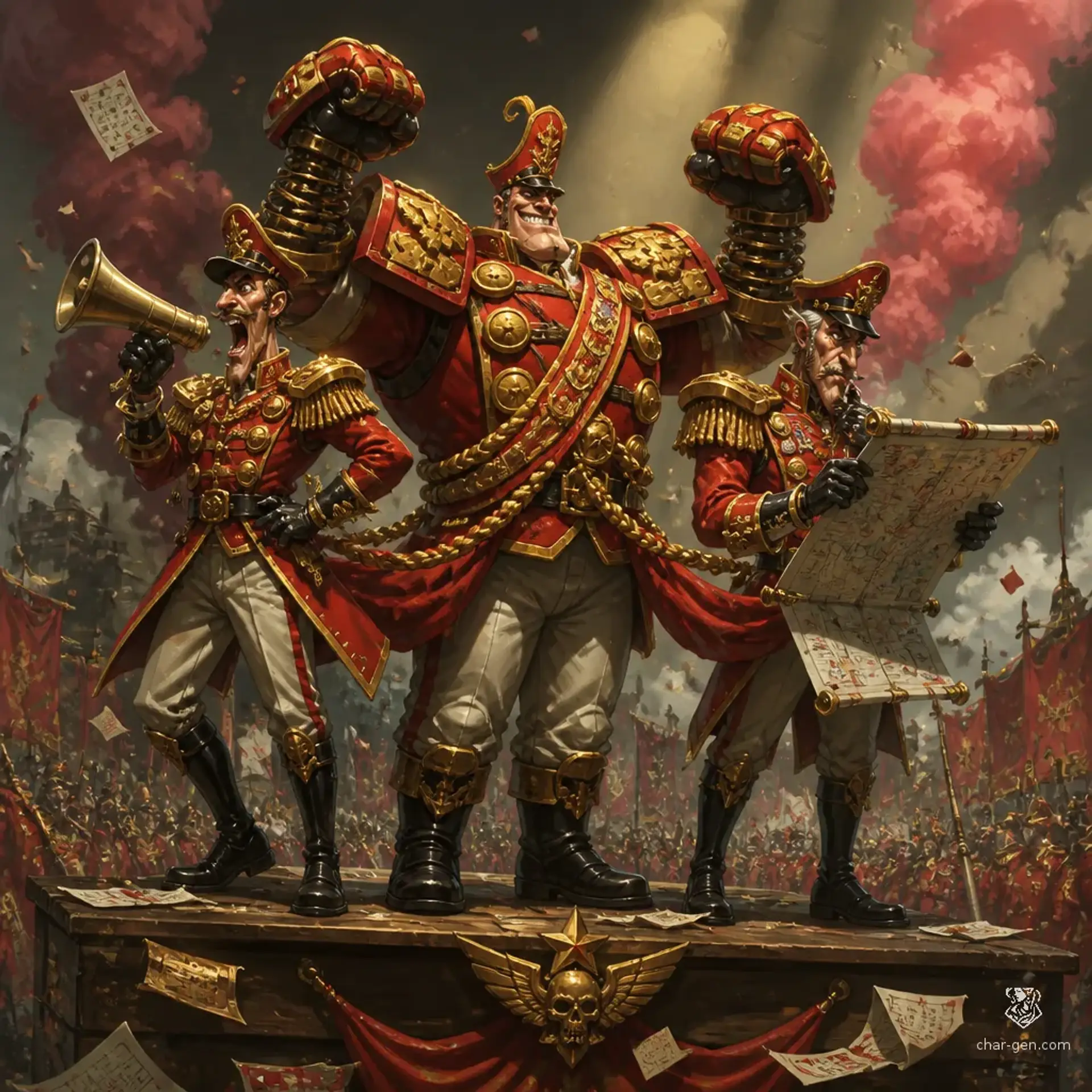 The Three-Beat Lieutenants